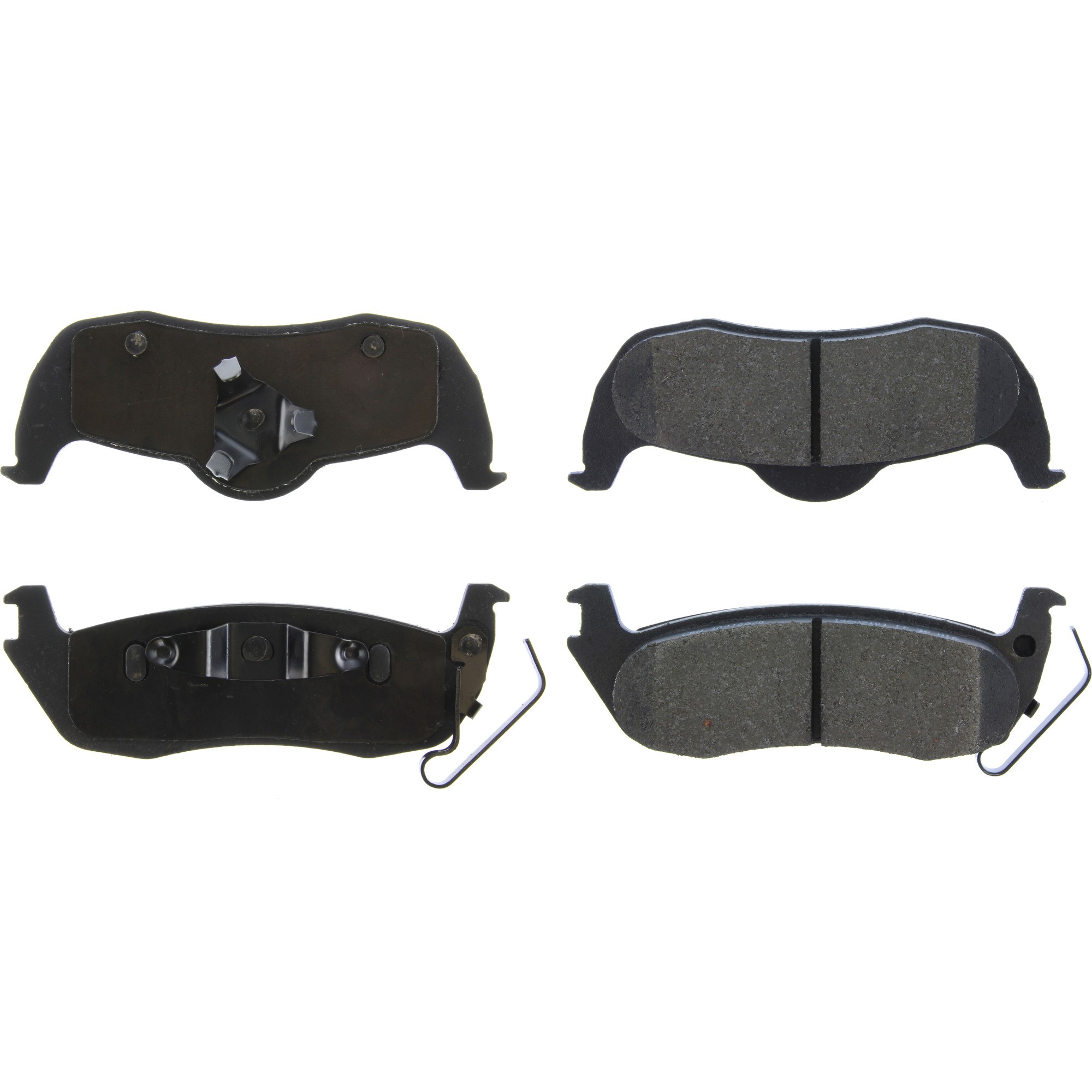 Posi Quiet Semi-Metallic Brake Pads with Hardware