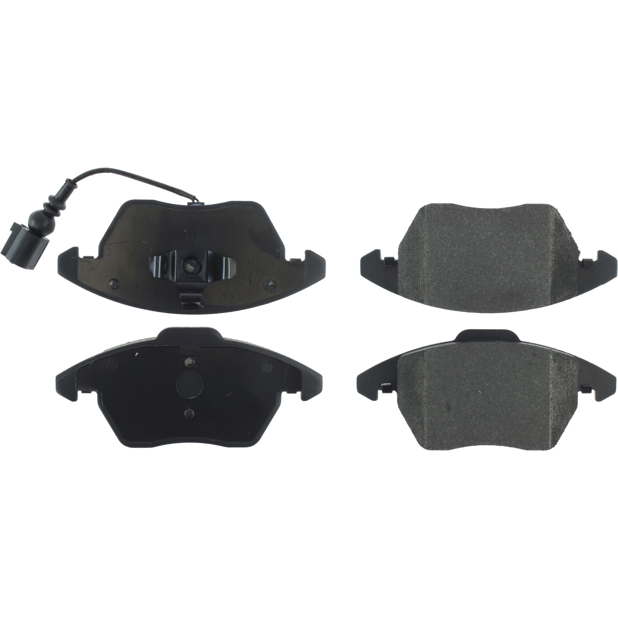 Posi Quiet Semi-Metallic Brake Pads with Hardware