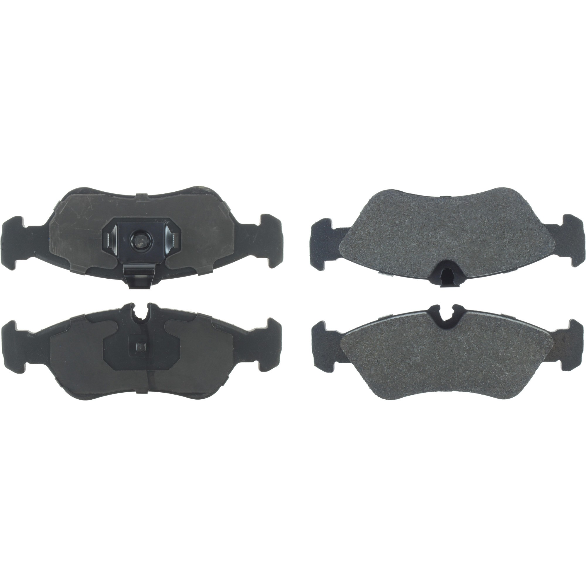Posi Quiet Semi-Metallic Brake Pads with Hardware
