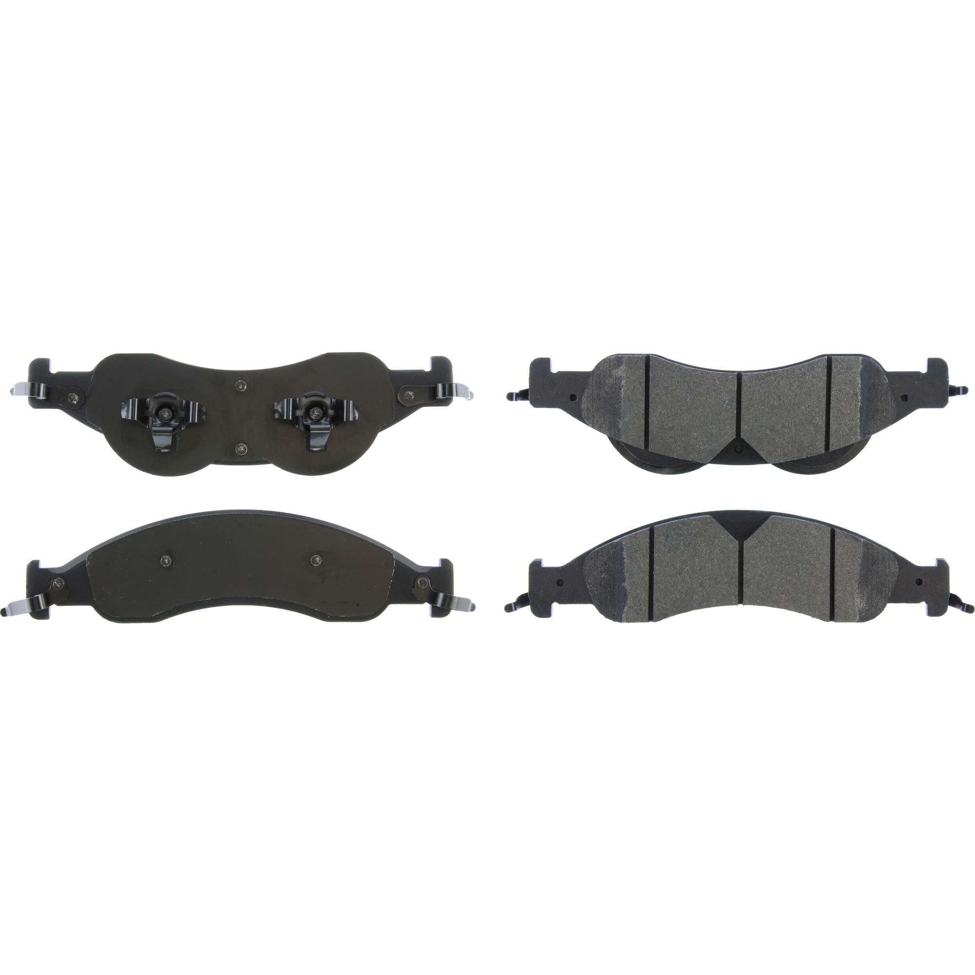 Posi Quiet Semi-Metallic Brake Pads with Hardware