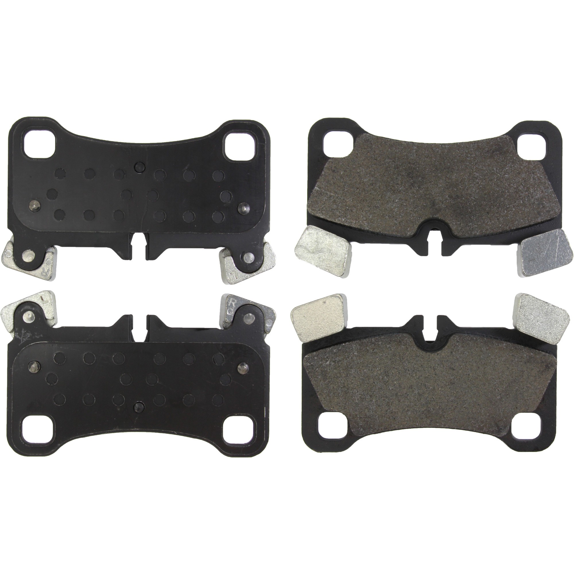 Posi Quiet Semi-Metallic Brake Pads with Hardware