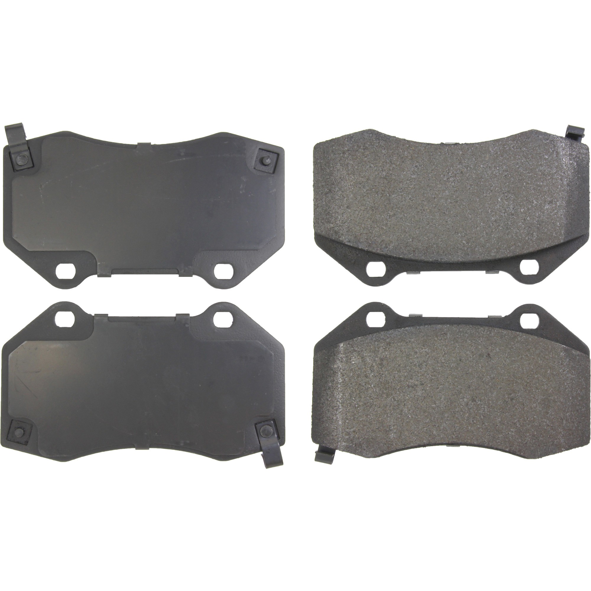 Posi Quiet Semi-Metallic Brake Pads with Hardware