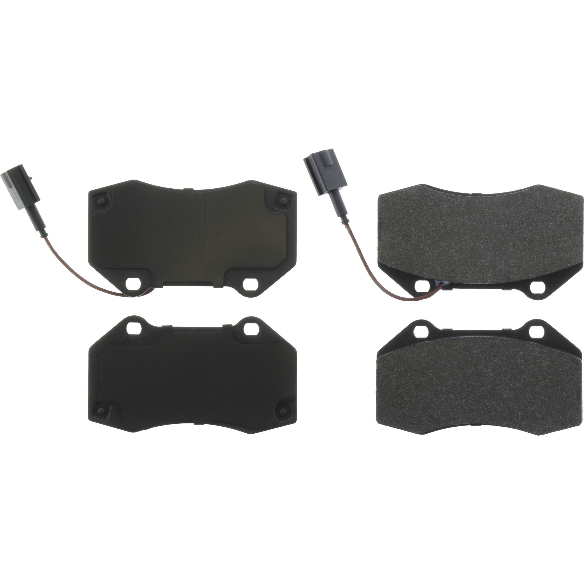 Posi Quiet Semi-Metallic Brake Pads with Hardware
