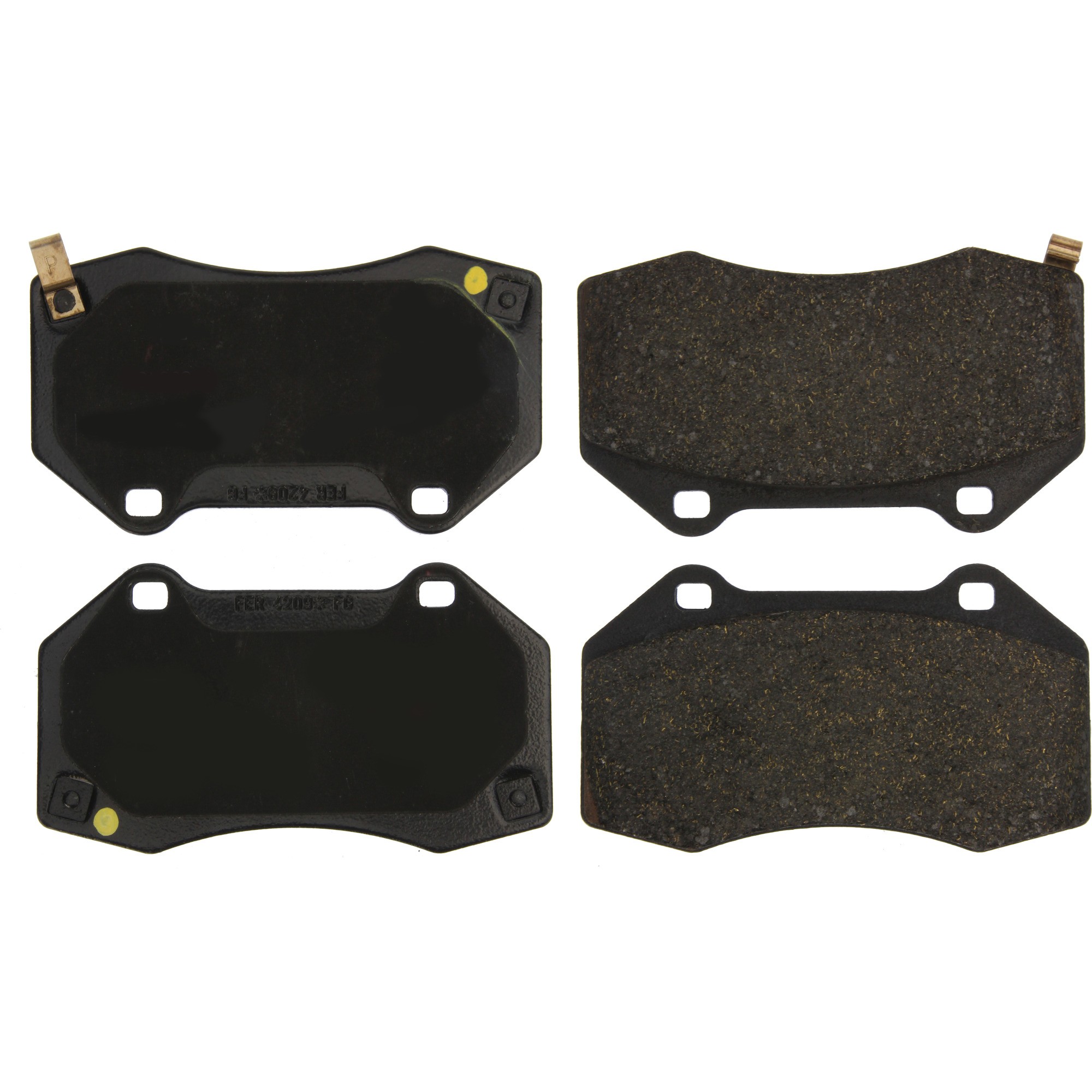 Posi Quiet Semi-Metallic Brake Pads with Hardware
