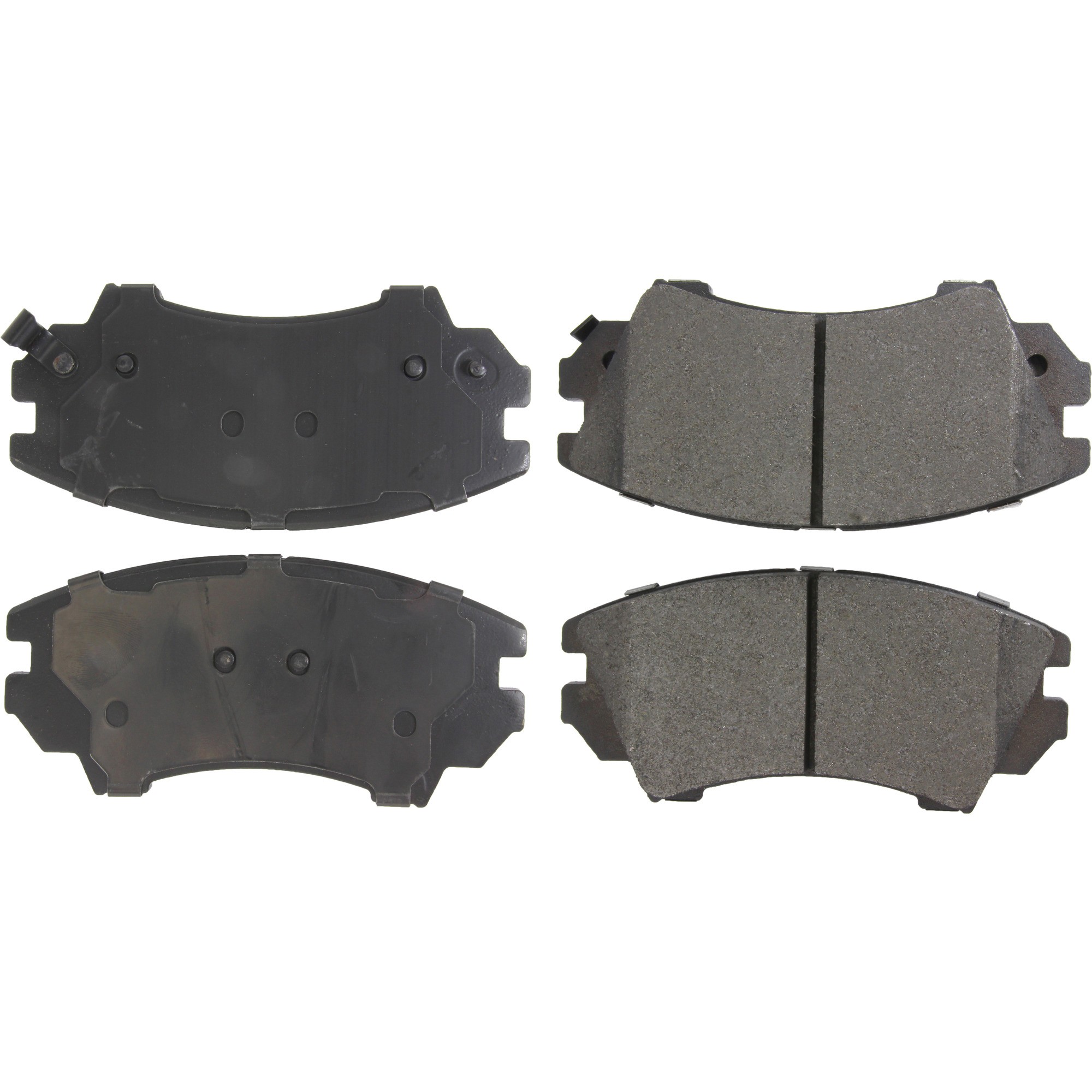 Posi Quiet Semi-Metallic Brake Pads with Hardware