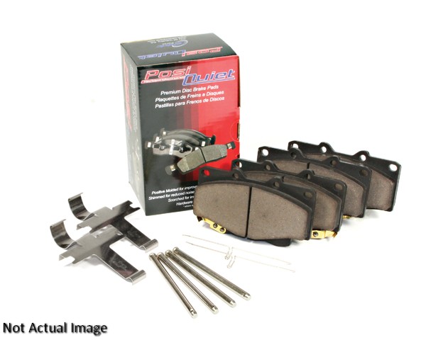 Posi Quiet Semi-Metallic Brake Pads with Hardware