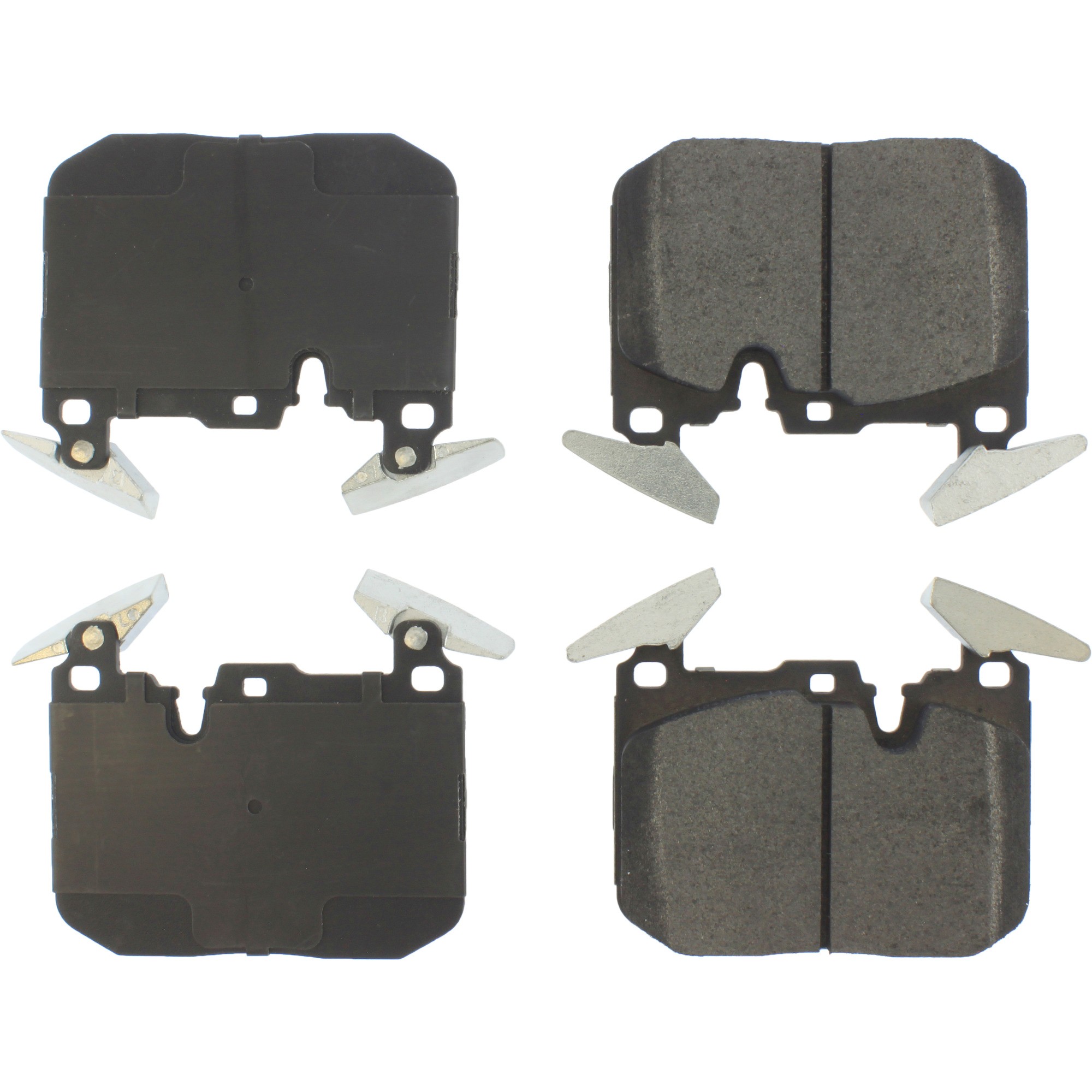Posi Quiet Semi-Metallic Brake Pads with Hardware