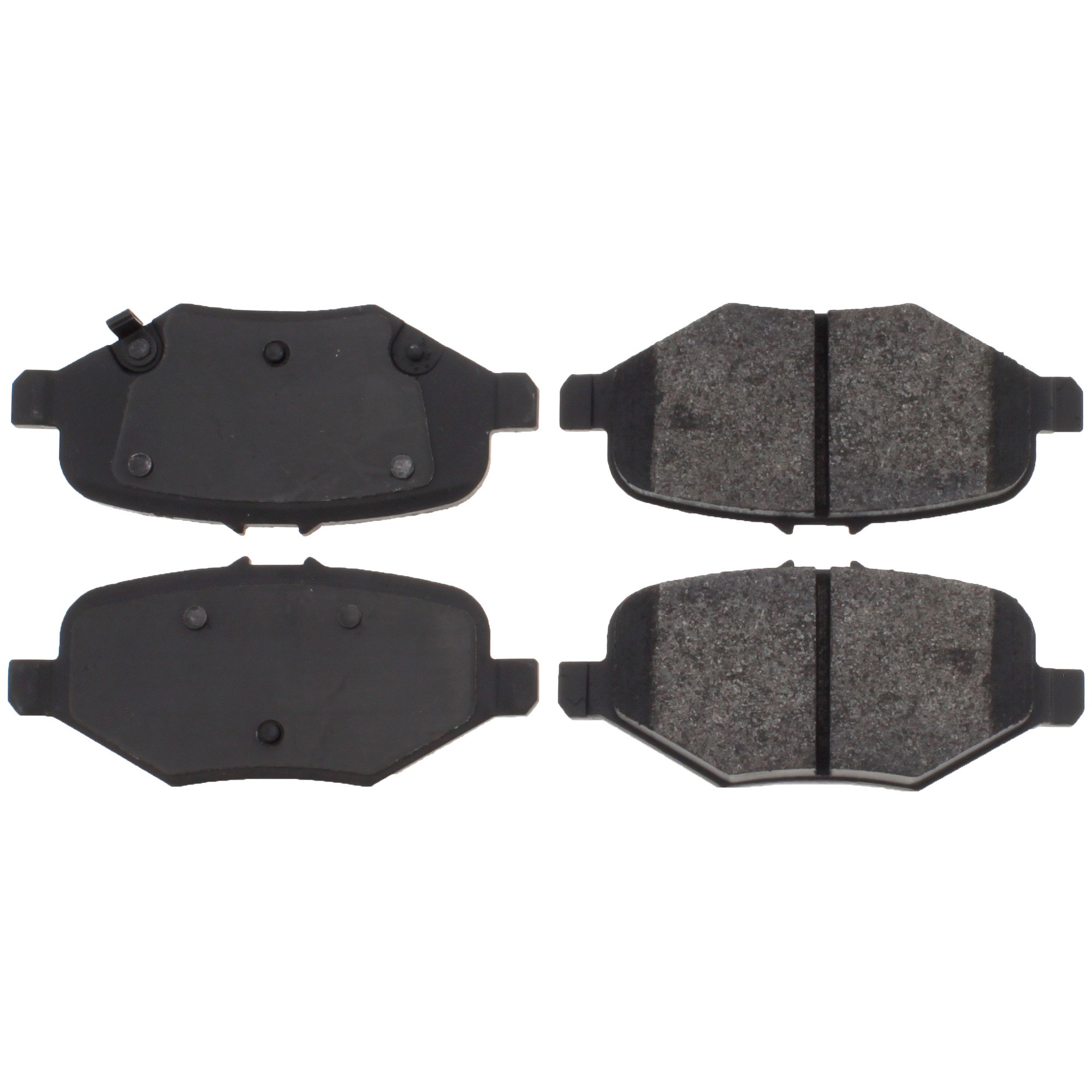 Posi Quiet Semi-Metallic Brake Pads with Hardware
