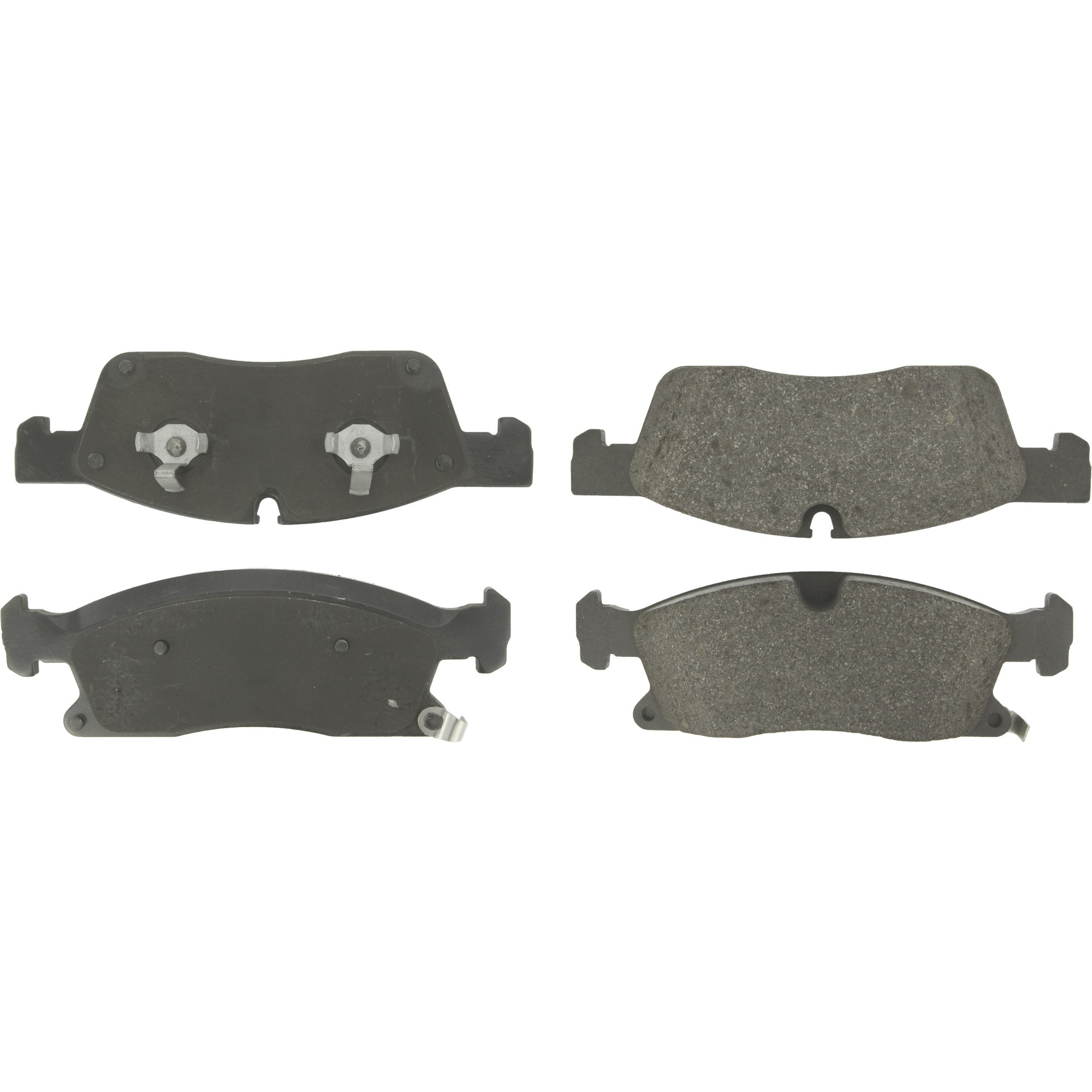 Posi Quiet Semi-Metallic Brake Pads with Hardware