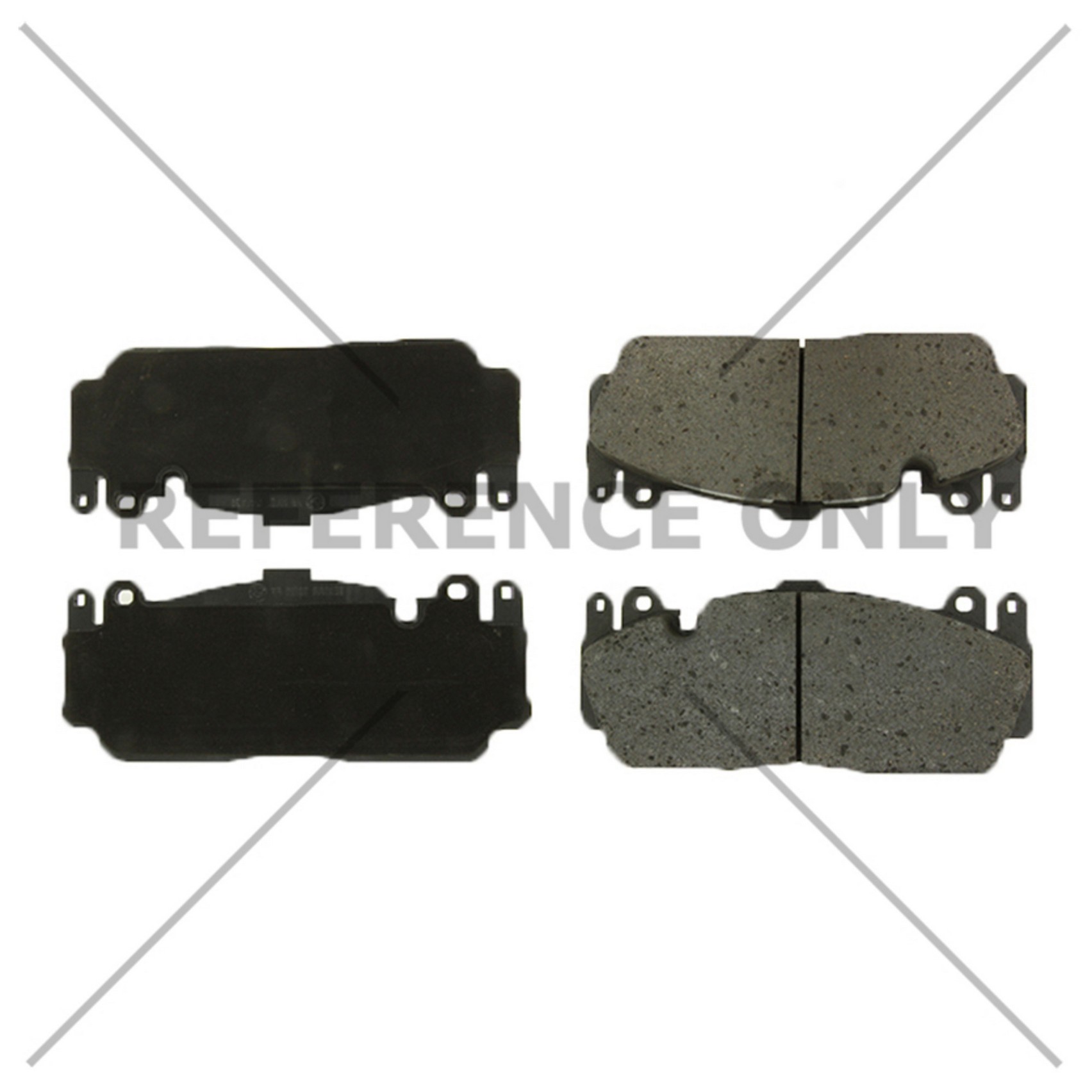 Posi Quiet Semi-Metallic Brake Pads with Hardware