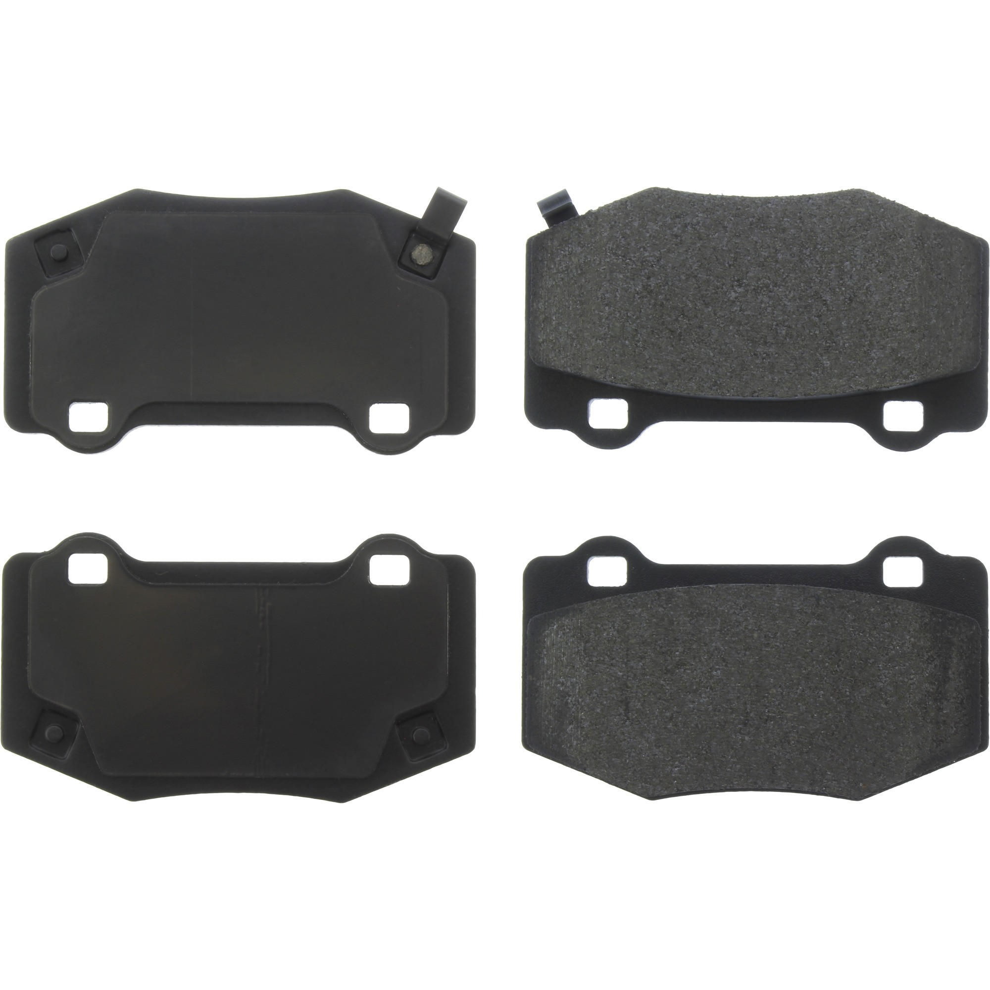 Posi Quiet Semi-Metallic Brake Pads with Hardware