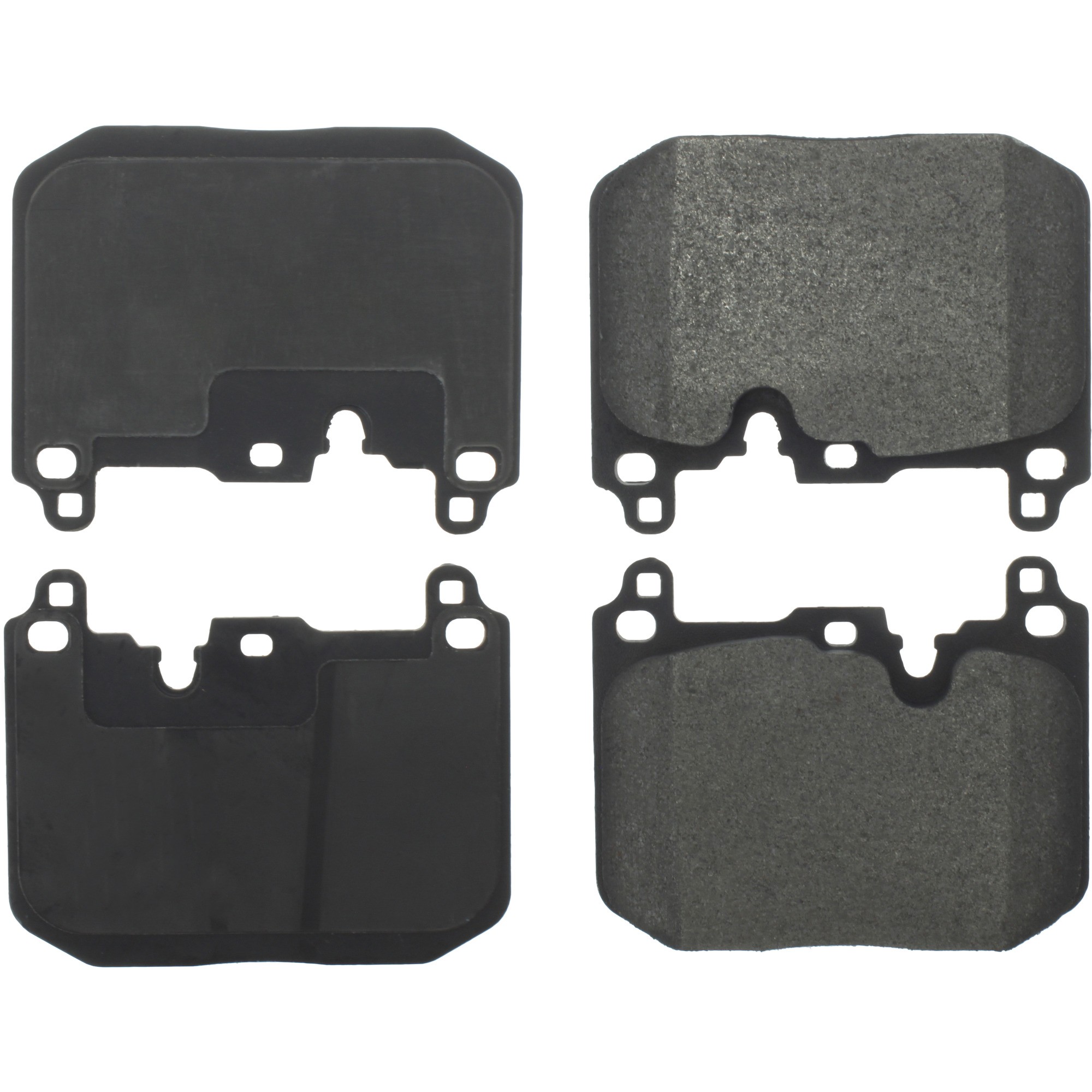 Posi-Quiet Semi-Metallic Brake Pads with Shims and Hardware