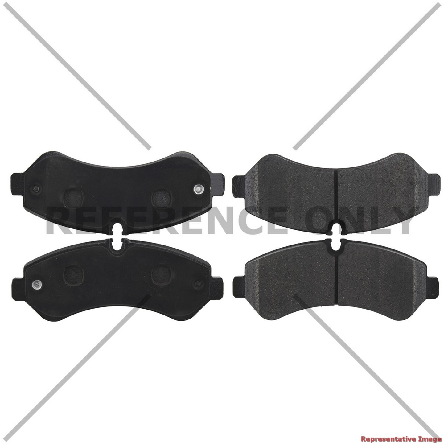 SEMI-METALLIC BRAKE PADS