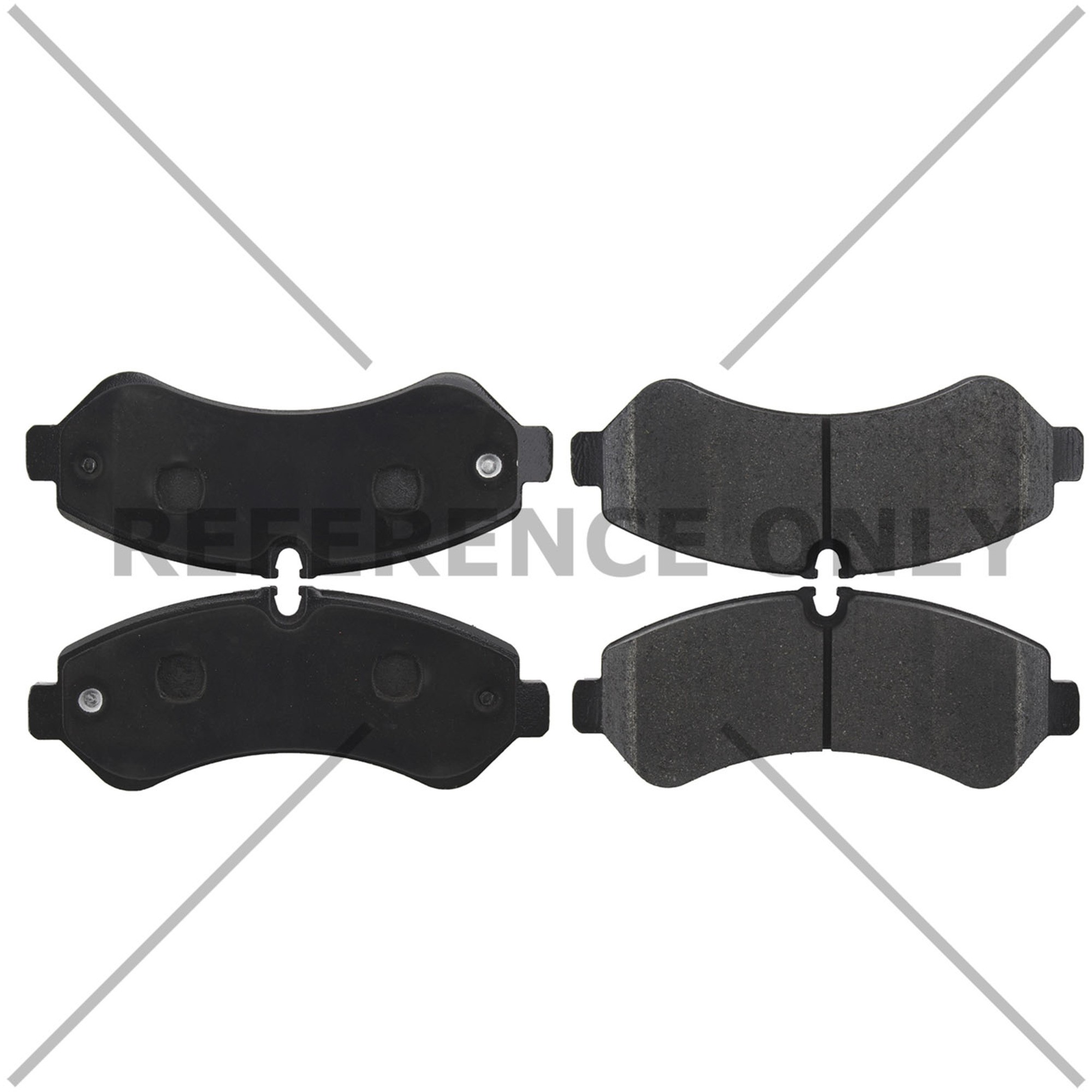 Posi Quiet Semi-Metallic Brake Pads