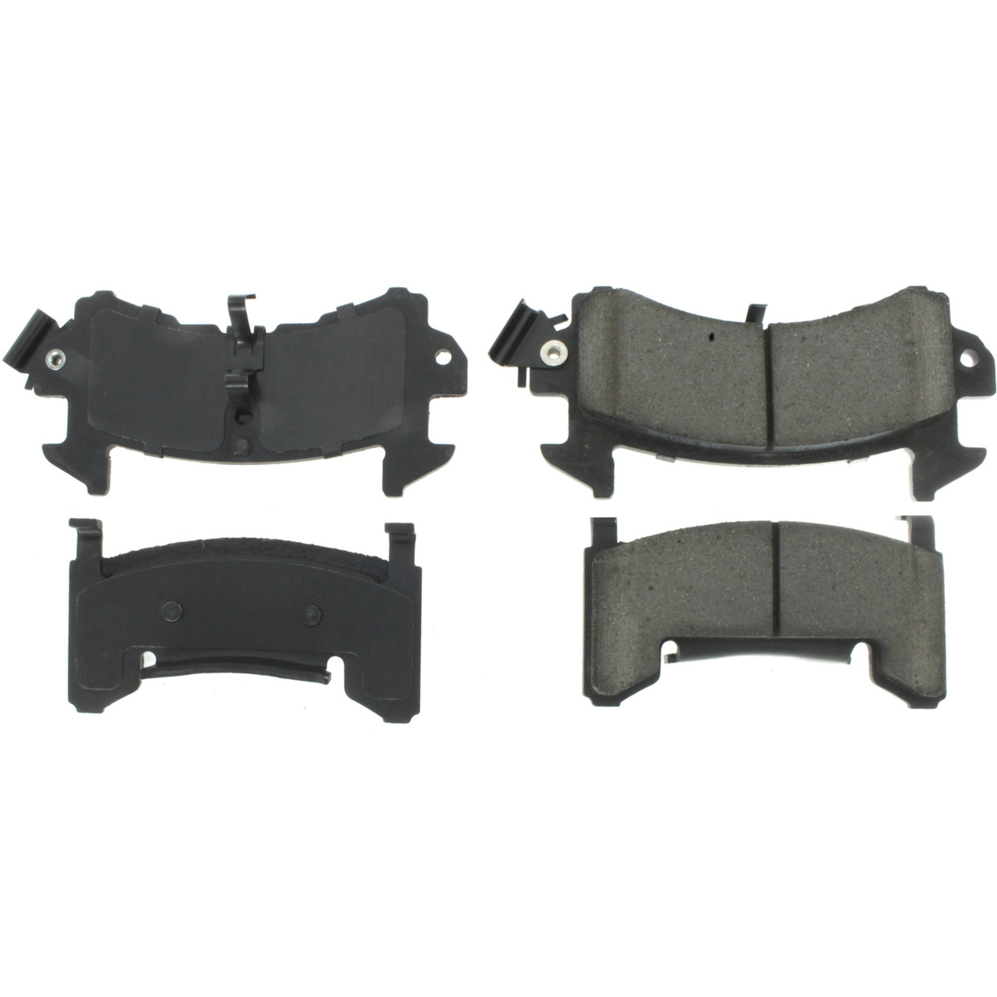 Posi Quiet Ceramic Brake Pads with Shims and Hardware