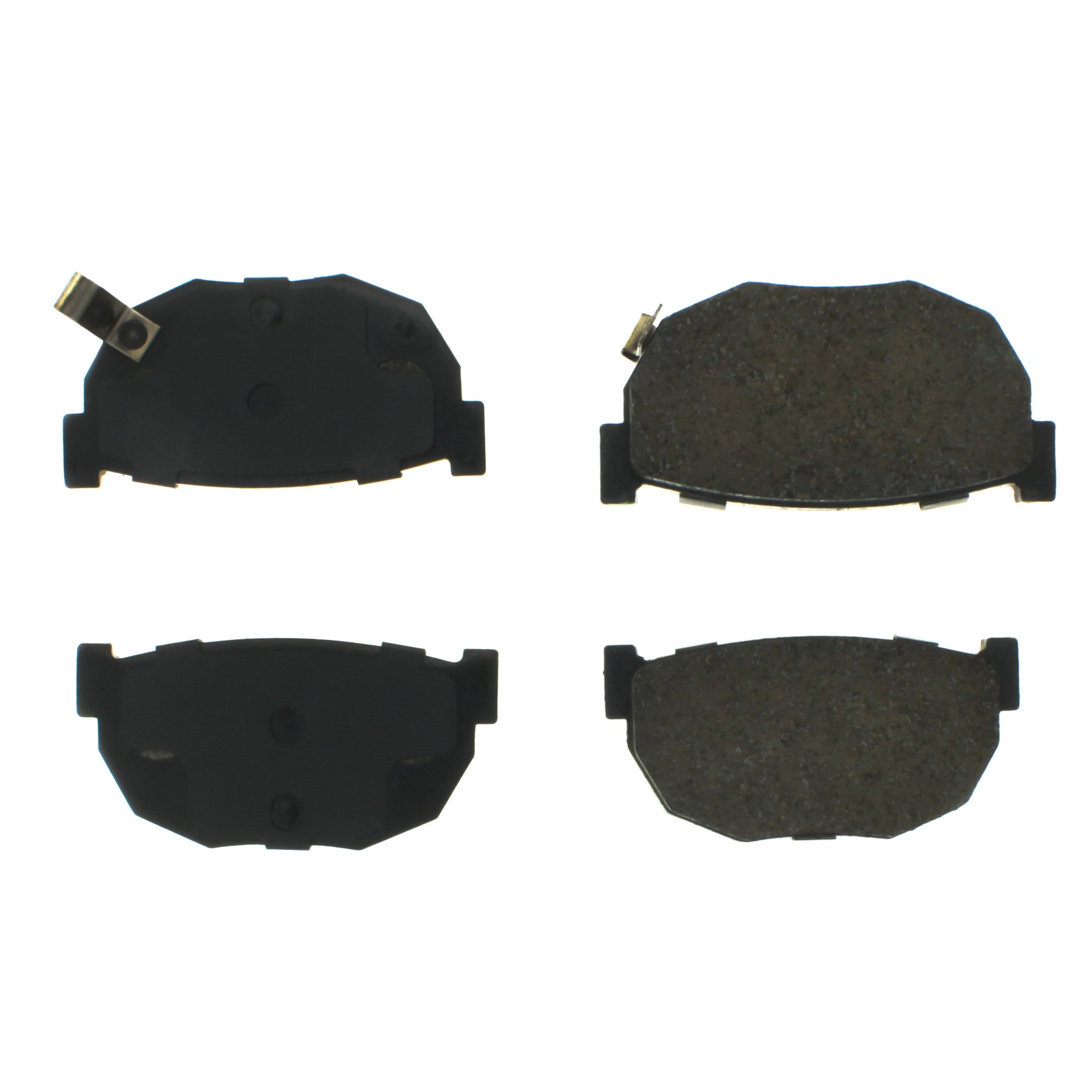 Posi Quiet Ceramic Brake Pads with Shims and Hardware