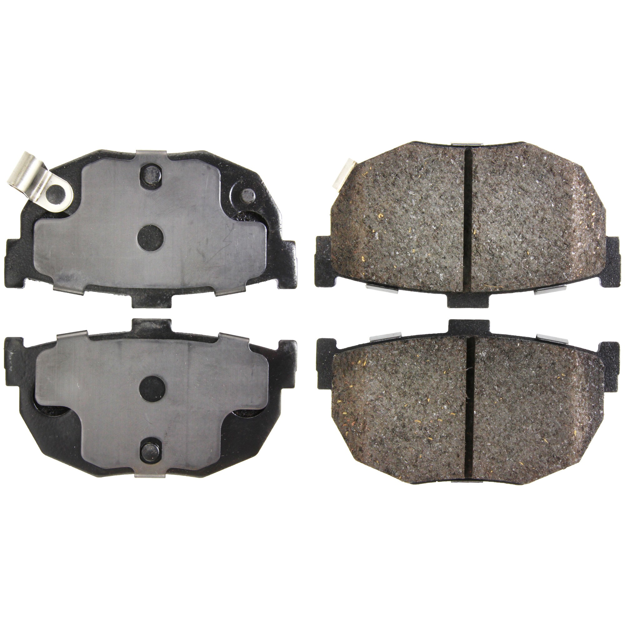Posi Quiet Ceramic Brake Pads with Shims and Hardware