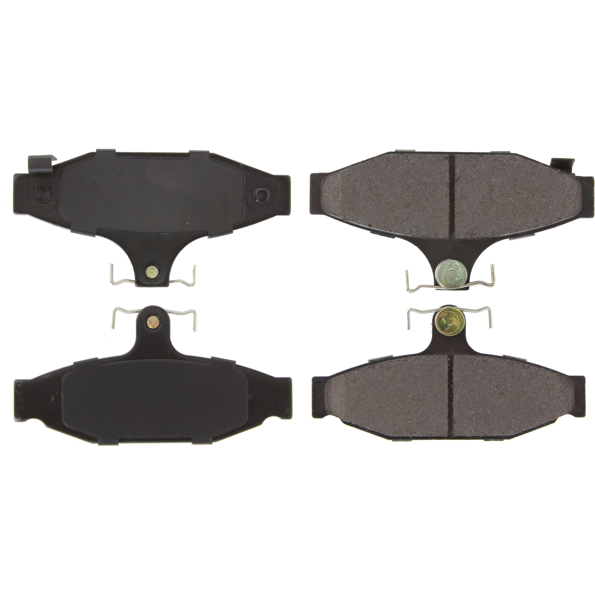 Posi Quiet Ceramic Brake Pads with Shims and Hardware