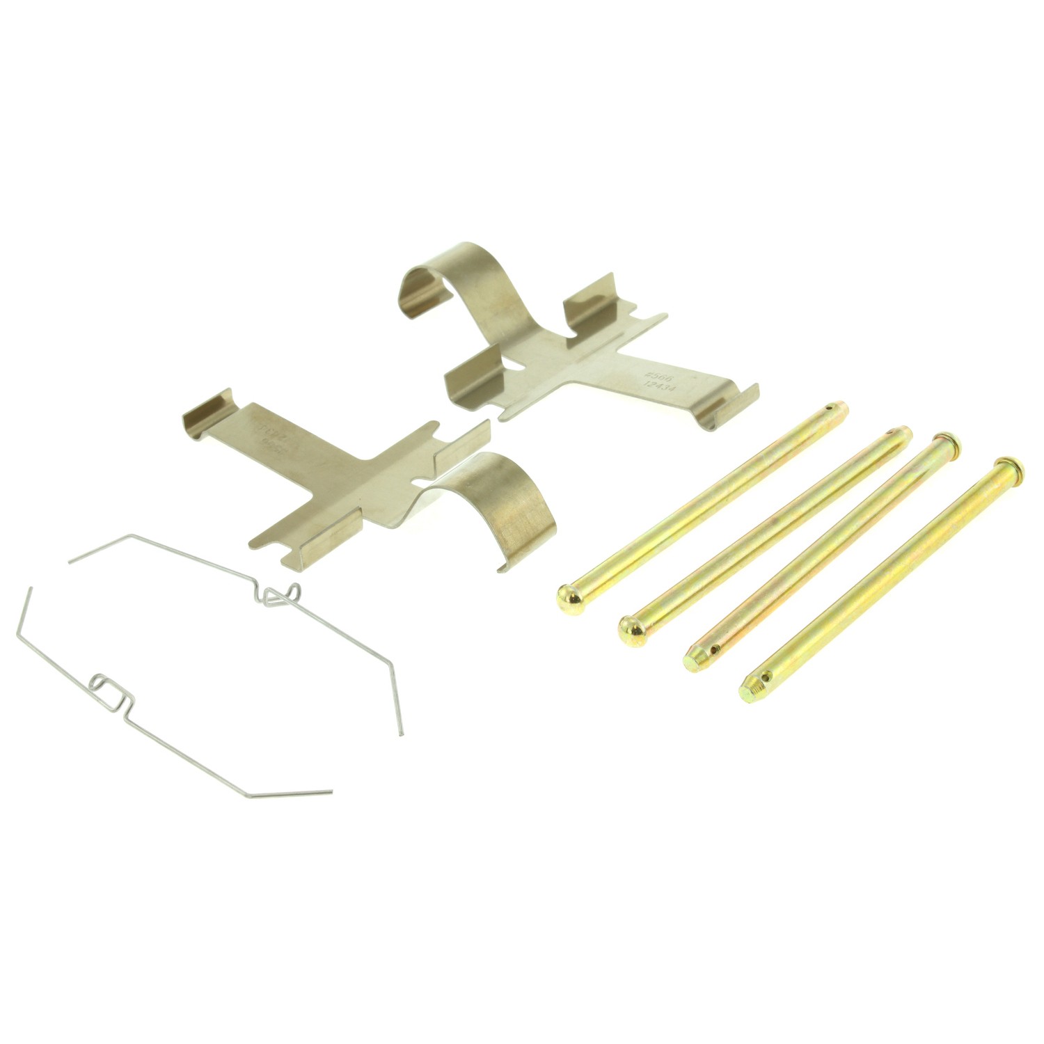 Posi Quiet Ceramic Brake Pads with Shims and Hardware