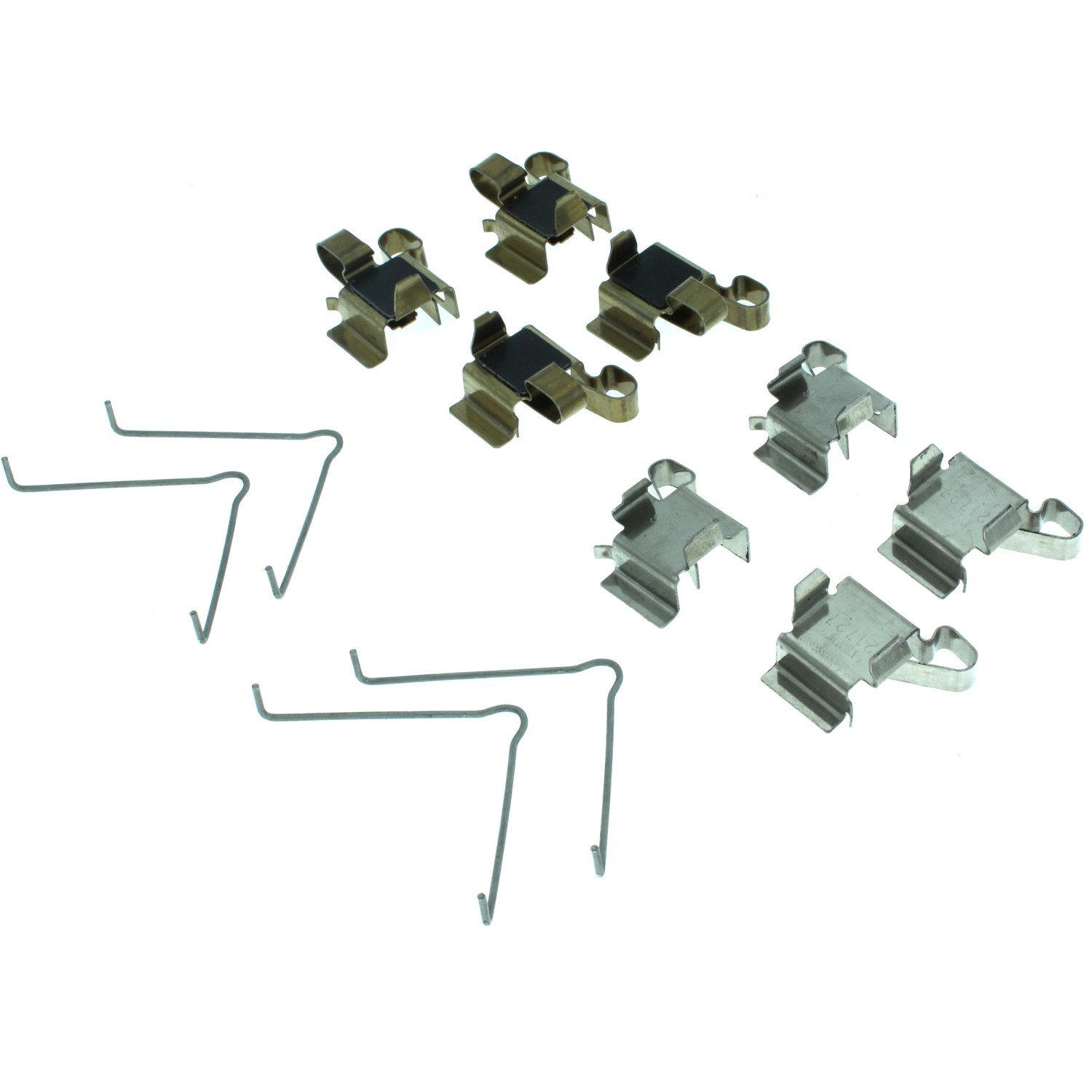 Posi Quiet Ceramic Brake Pads with Shims and Hardware