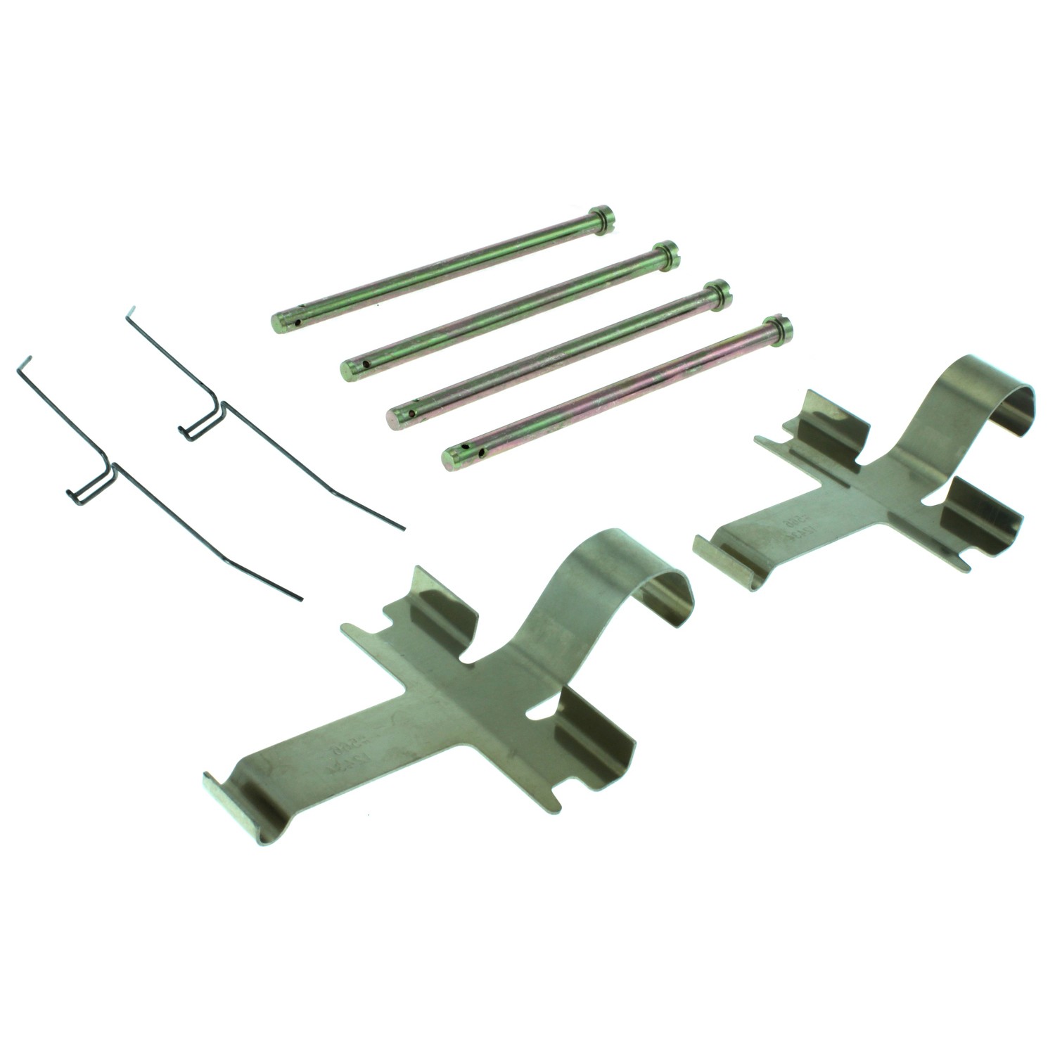 Posi Quiet Ceramic Brake Pads with Shims and Hardware
