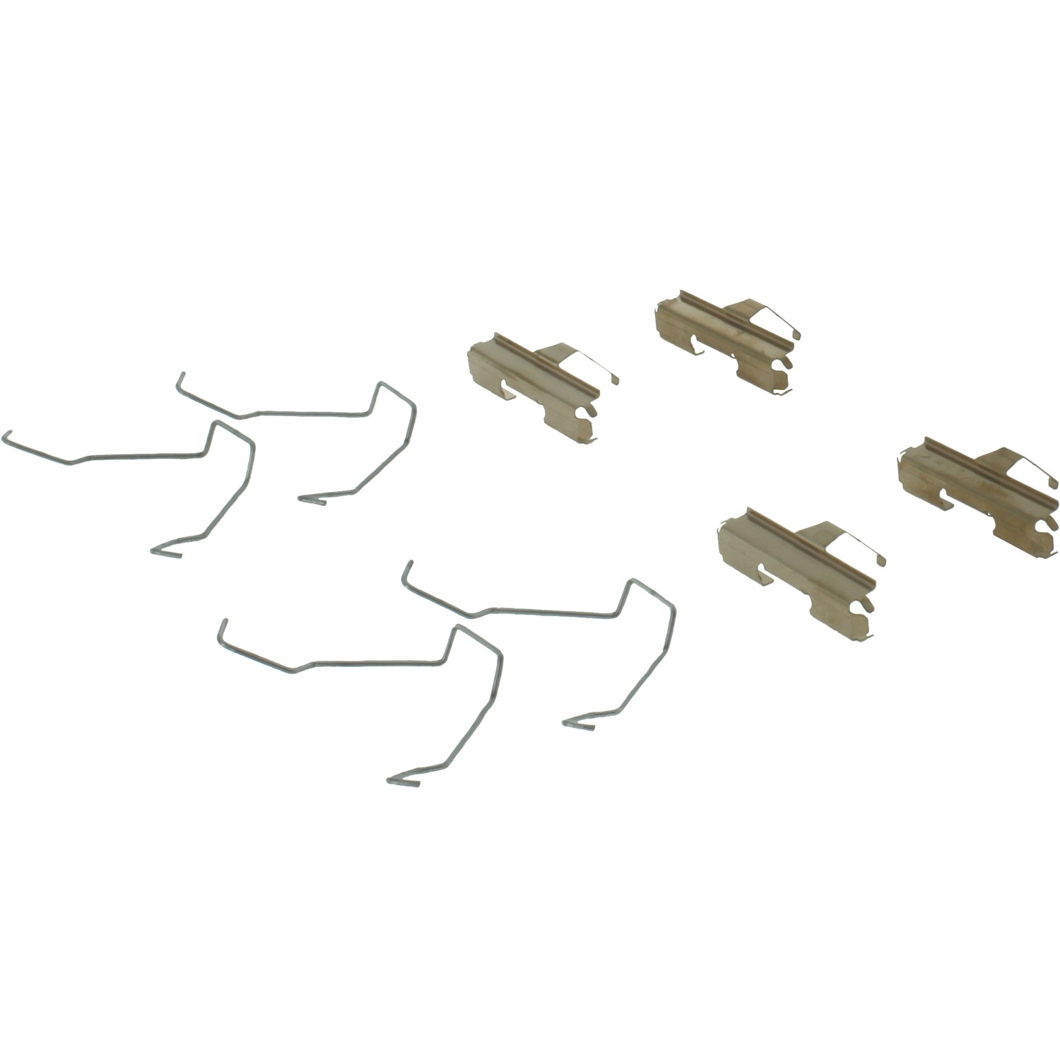 Posi Quiet Ceramic Brake Pads with Shims and Hardware