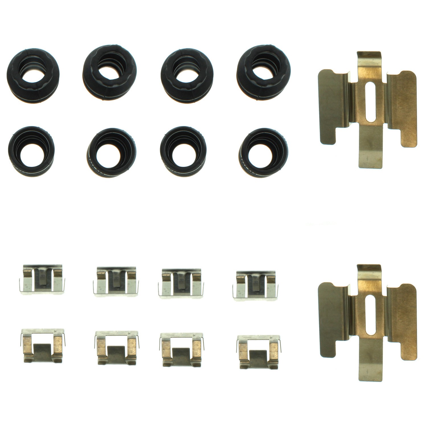 Posi Quiet Ceramic Brake Pads with Shims and Hardware