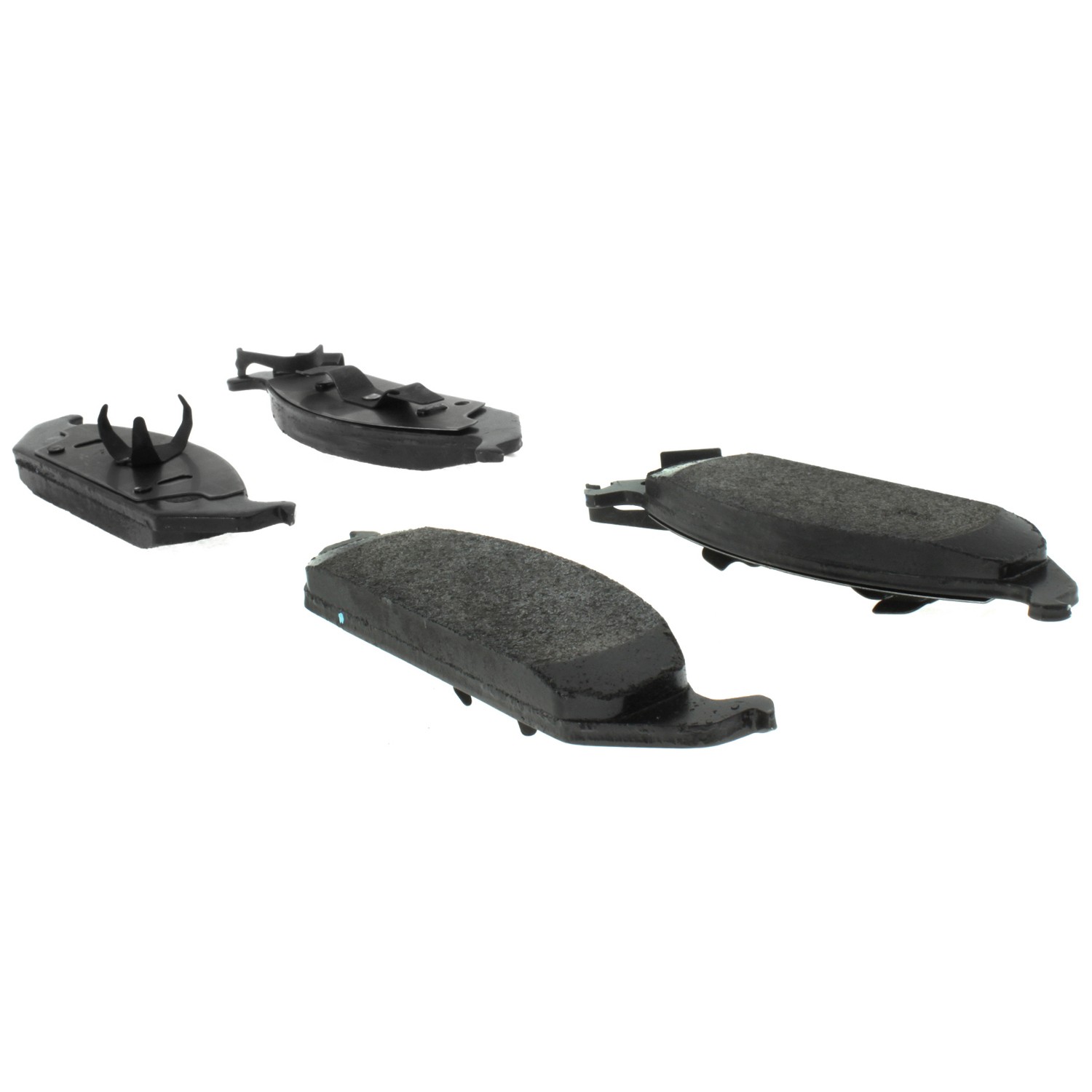 Posi Quiet Ceramic Brake Pads with Shims and Hardware