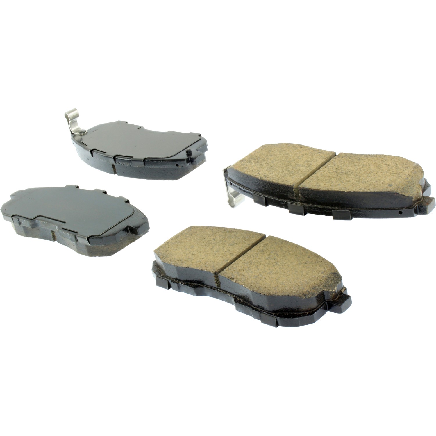 Posi Quiet Ceramic Brake Pads with Shims and Hardware
