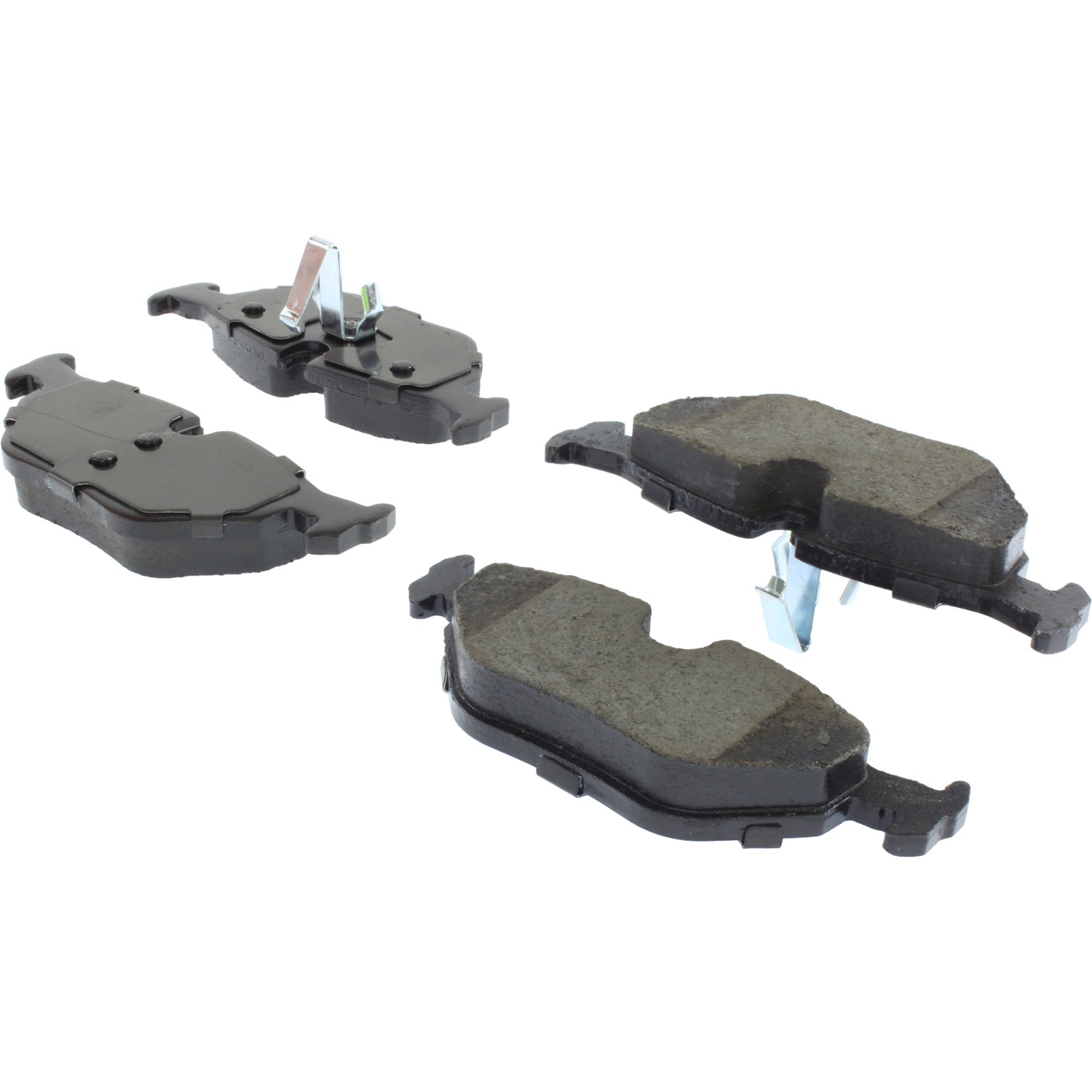 Posi Quiet Ceramic Brake Pads with Shims and Hardware