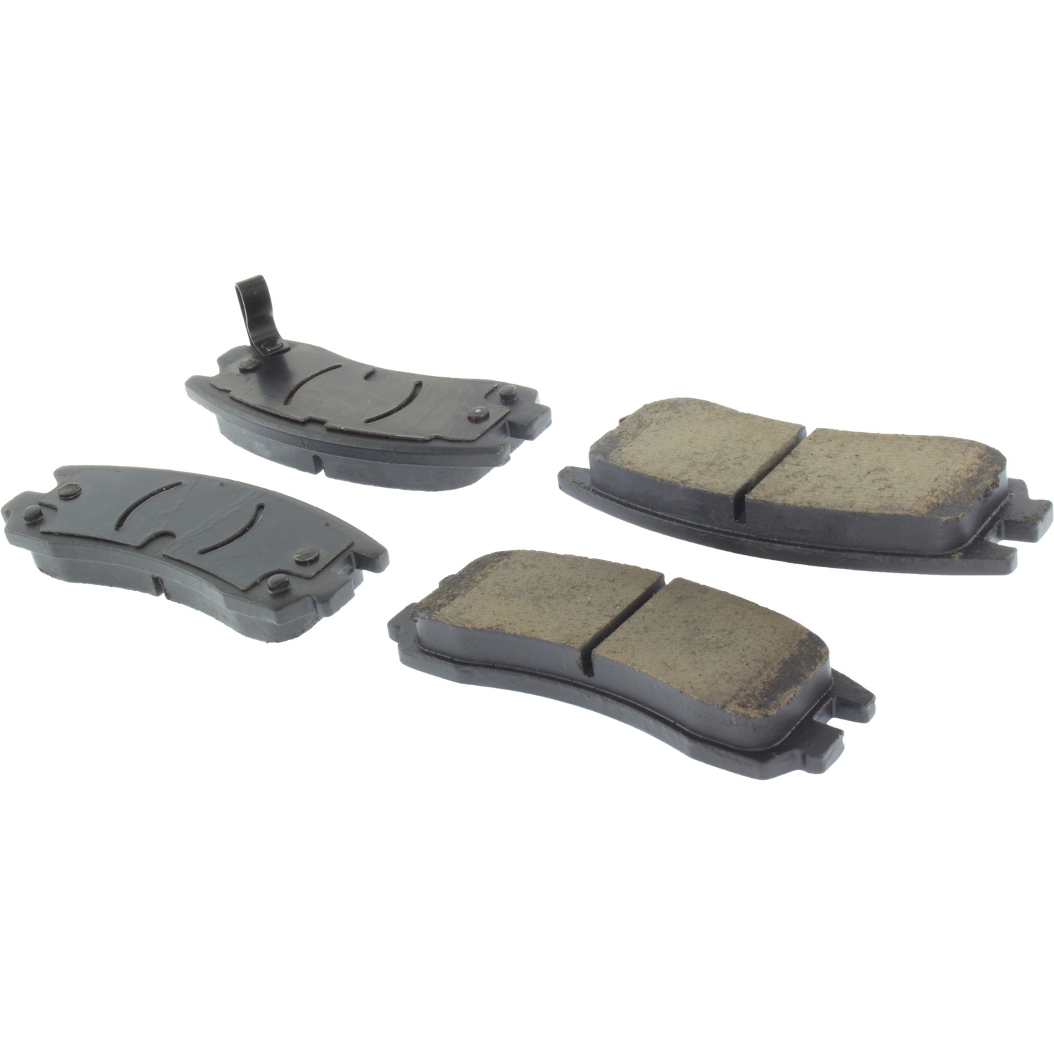 Posi Quiet Ceramic Brake Pads with Shims and Hardware