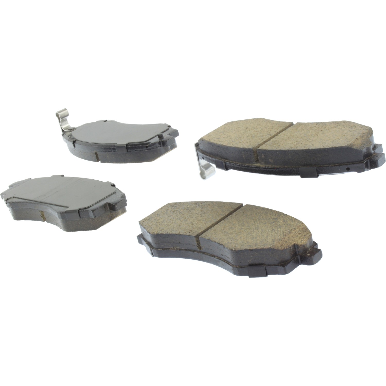 Posi Quiet Ceramic Brake Pads with Shims and Hardware