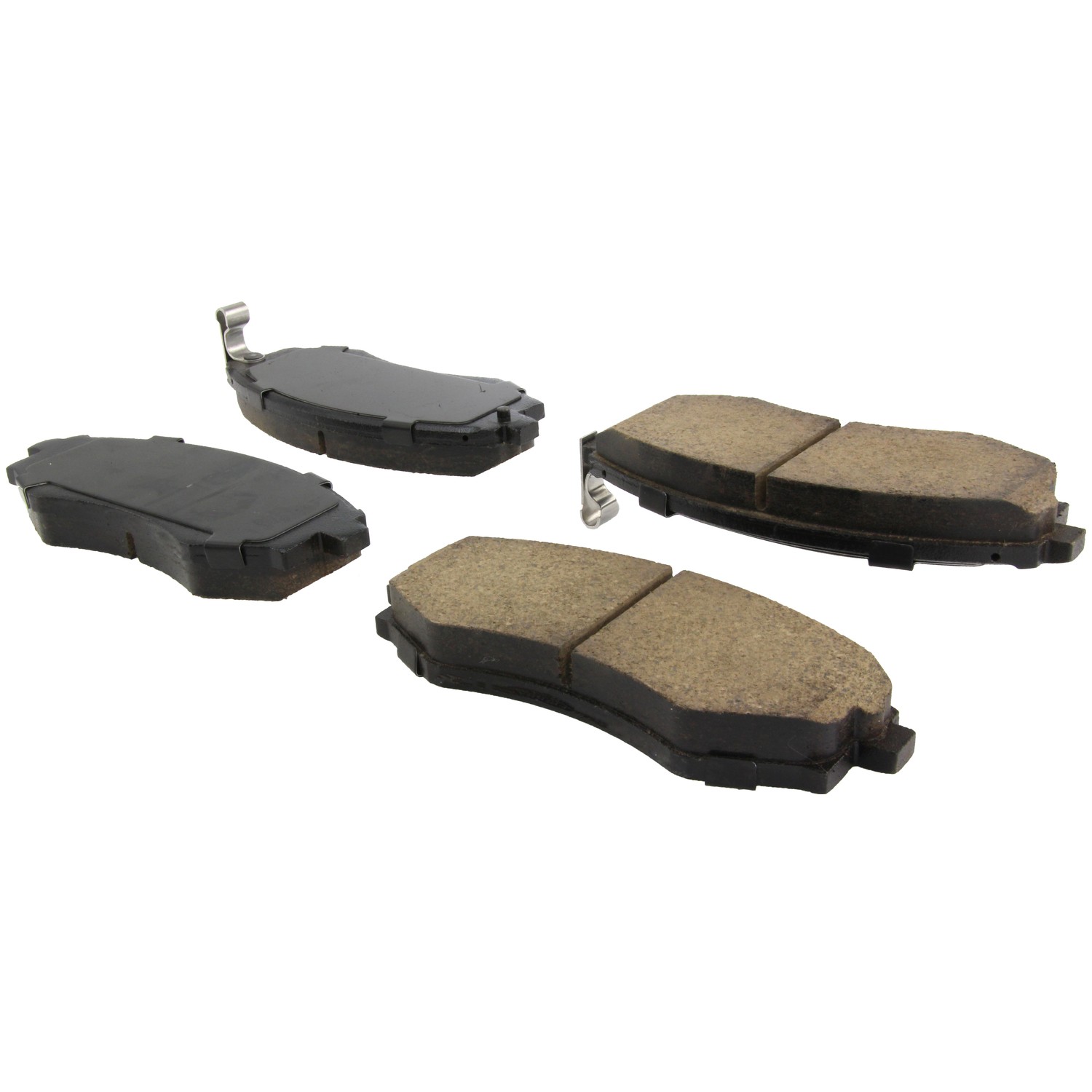 Posi Quiet Ceramic Brake Pads with Shims and Hardware