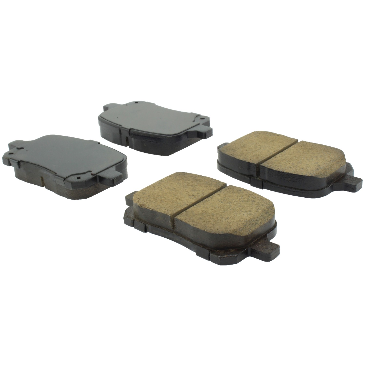Posi Quiet Ceramic Brake Pads with Shims and Hardware