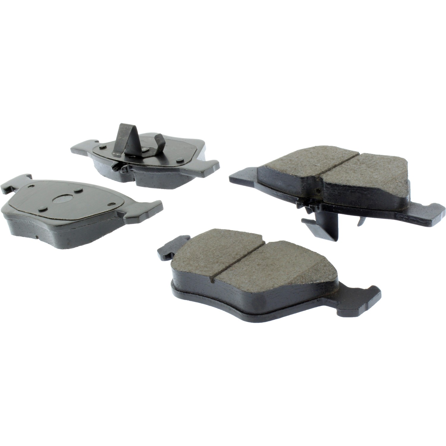 Posi Quiet Ceramic Brake Pads with Shims and Hardware