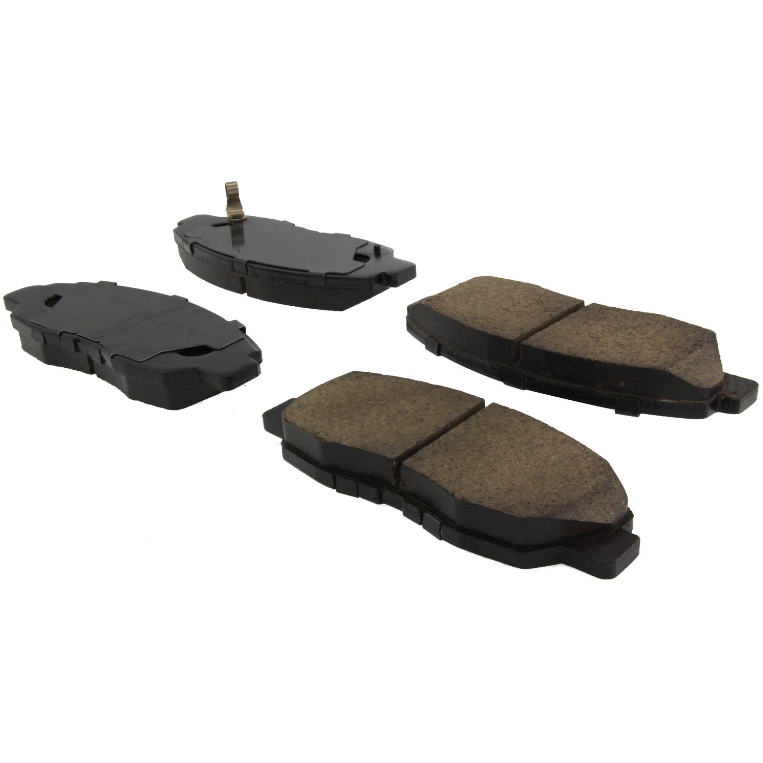 Posi Quiet Ceramic Brake Pads with Shims and Hardware