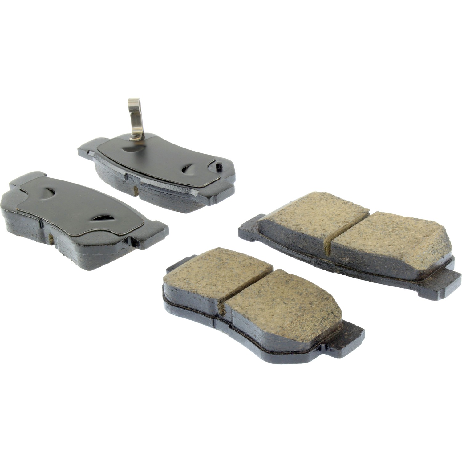 Posi Quiet Ceramic Brake Pads with Shims and Hardware