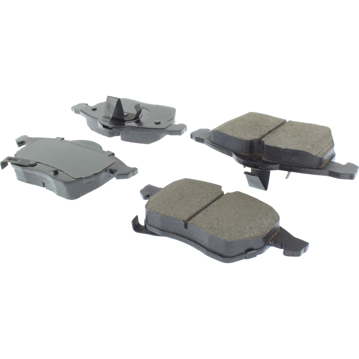 Posi Quiet Ceramic Brake Pads with Shims and Hardware