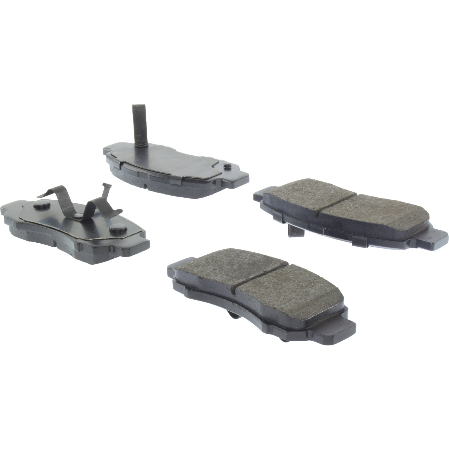 Posi Quiet Ceramic Brake Pads with Shims and Hardware
