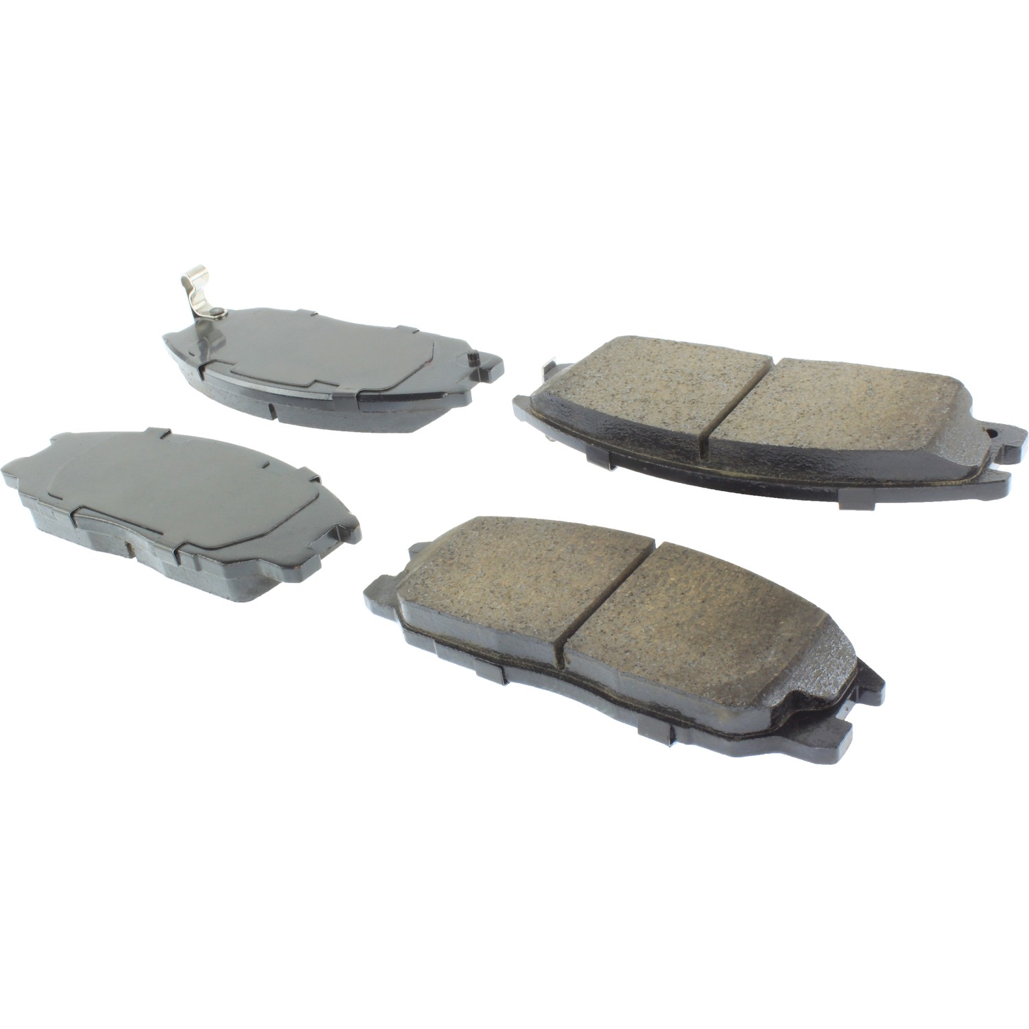 Posi Quiet Ceramic Brake Pads with Shims and Hardware