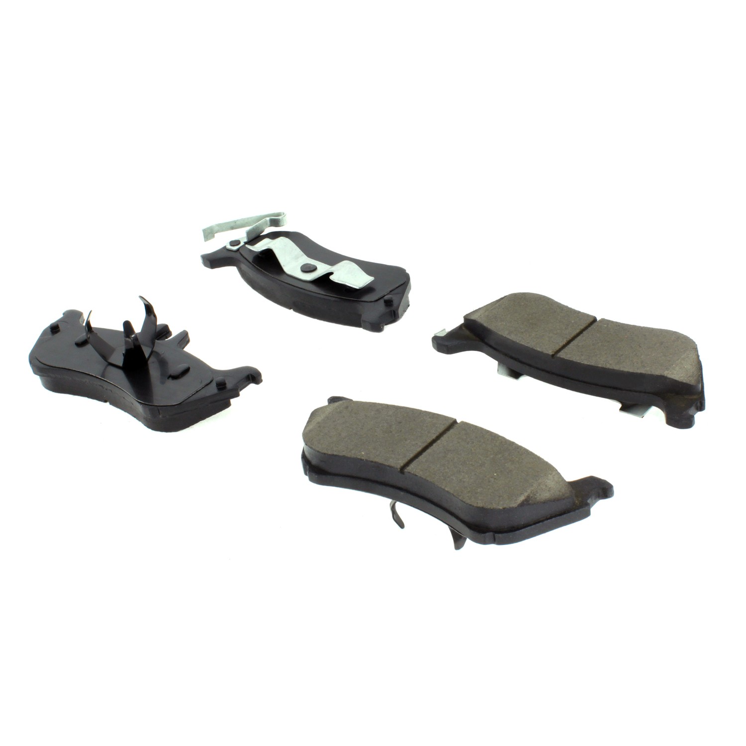Posi Quiet Ceramic Brake Pads with Shims and Hardware