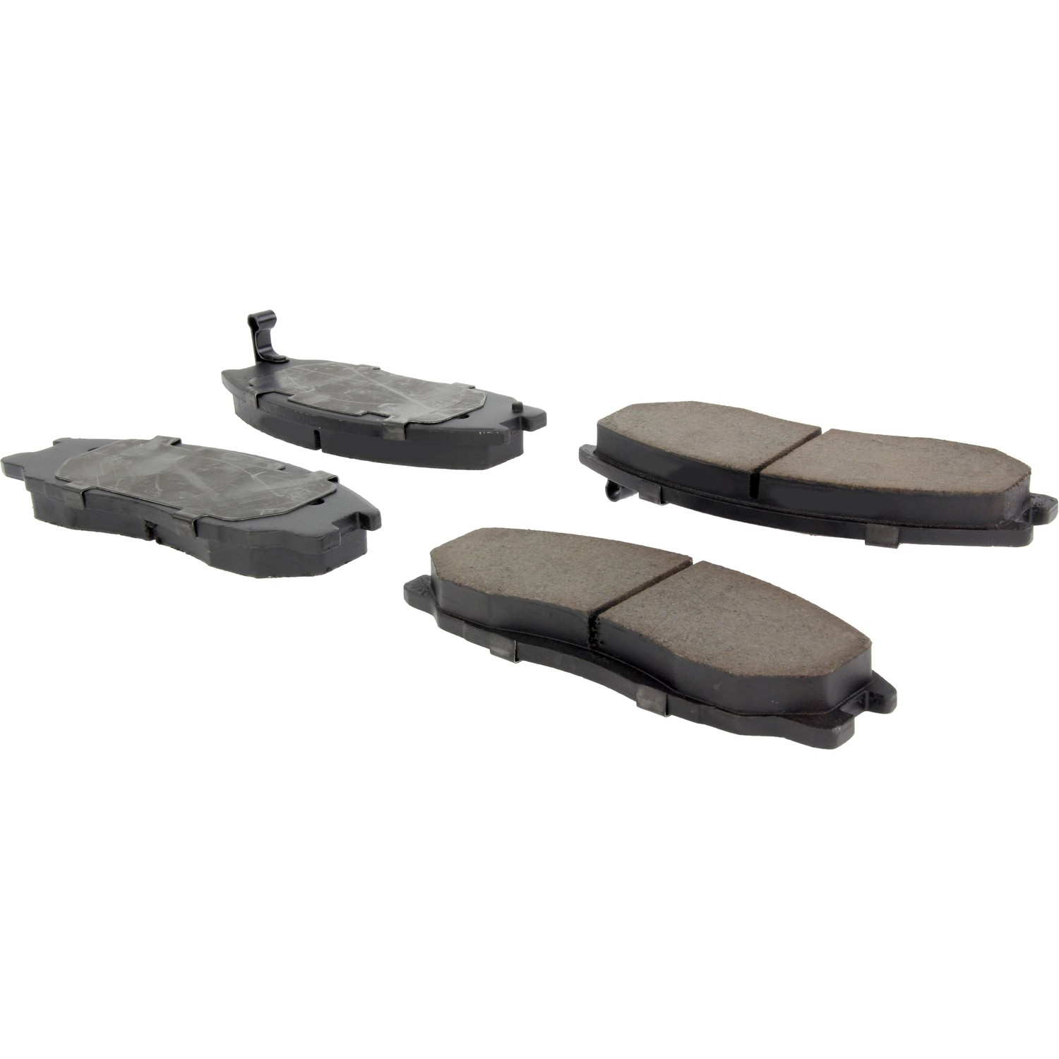 Posi Quiet Ceramic Brake Pads with Shims and Hardware
