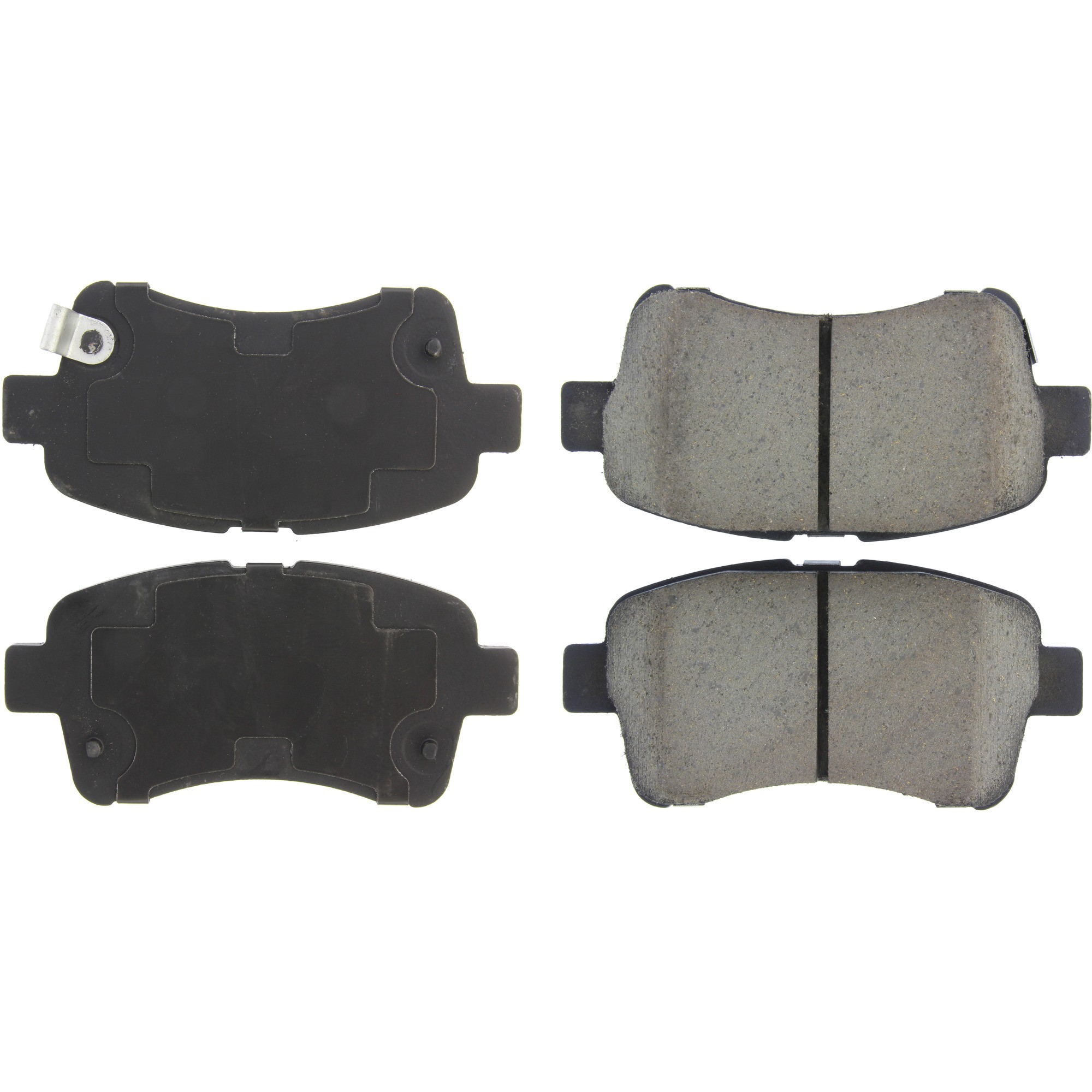 Posi Quiet Ceramic Brake Pads with Shims and Hardware
