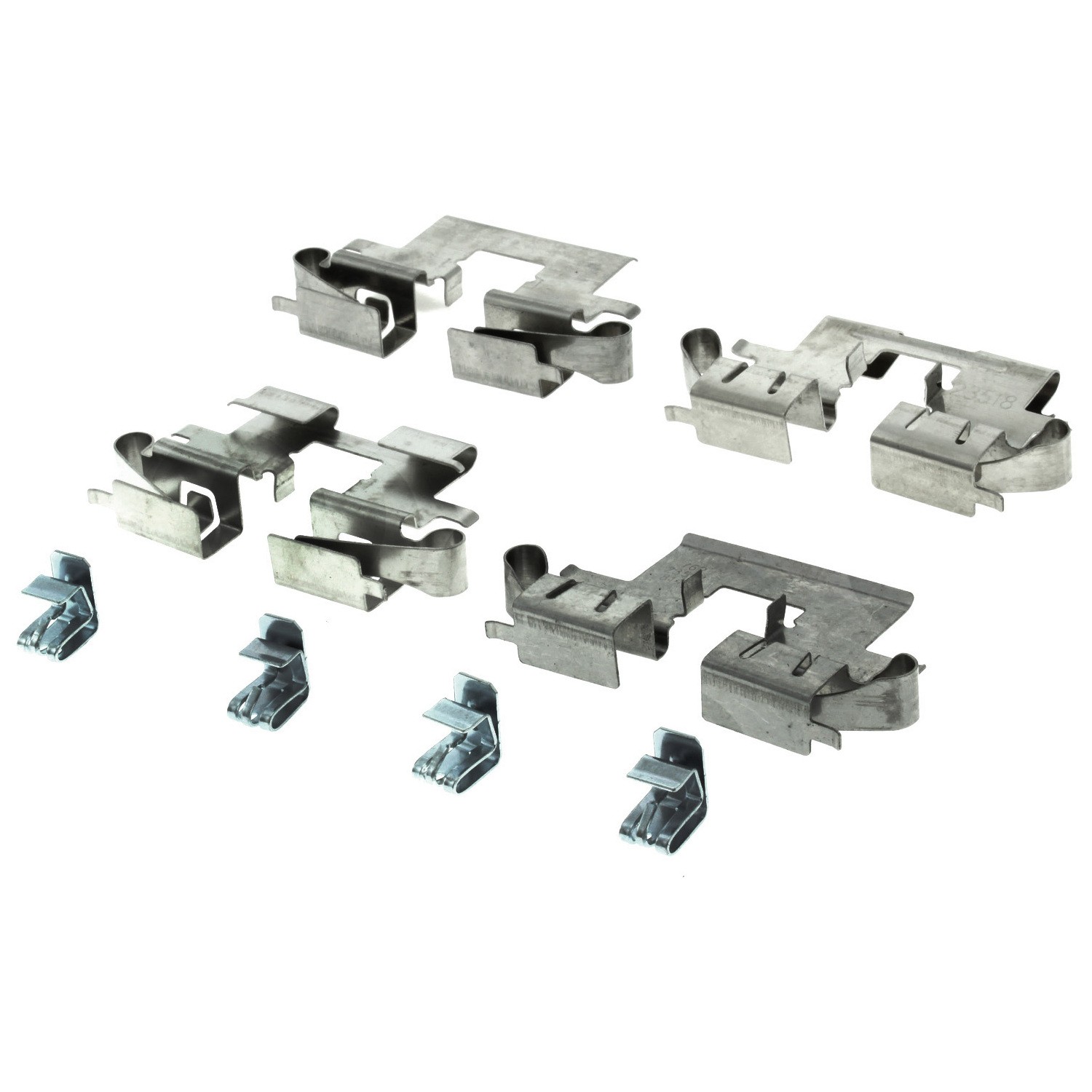 Posi Quiet Ceramic Brake Pads with Shims and Hardware