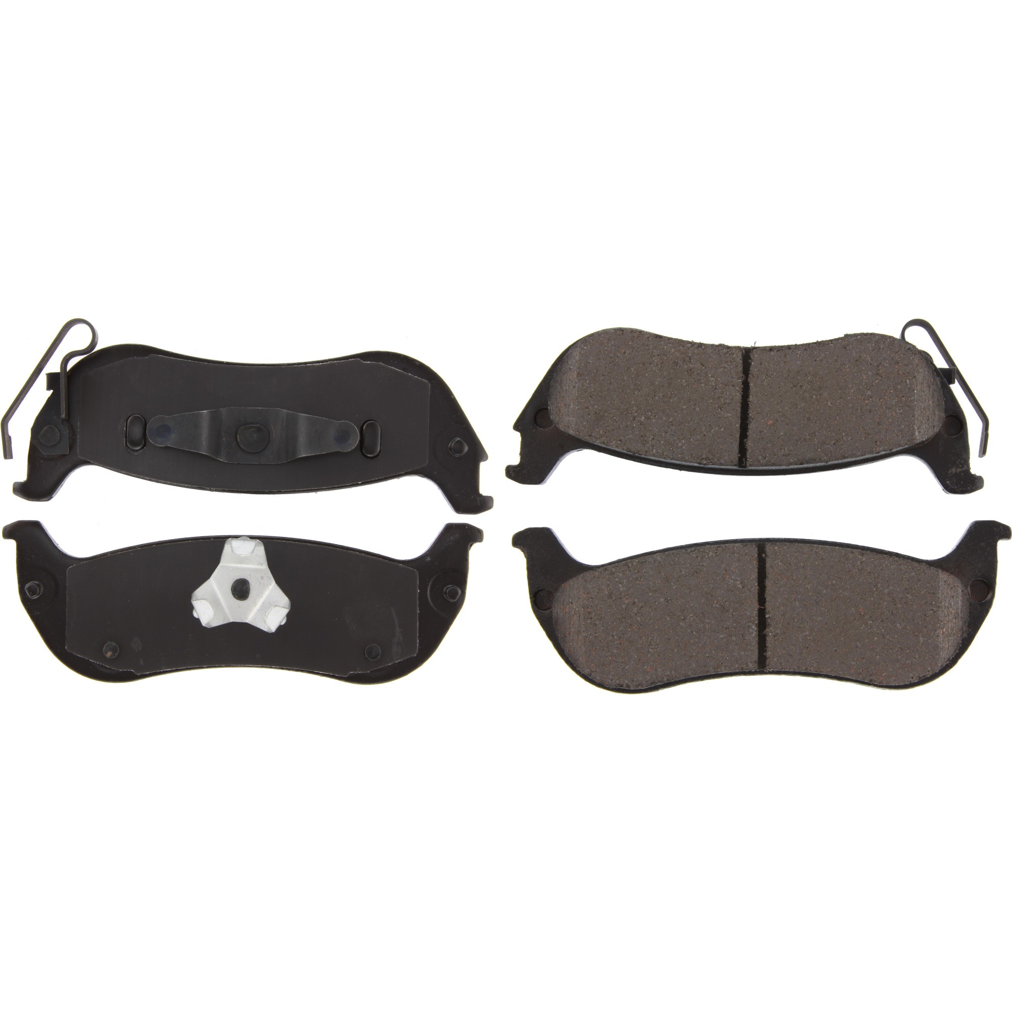 Posi Quiet Ceramic Brake Pads with Shims and Hardware