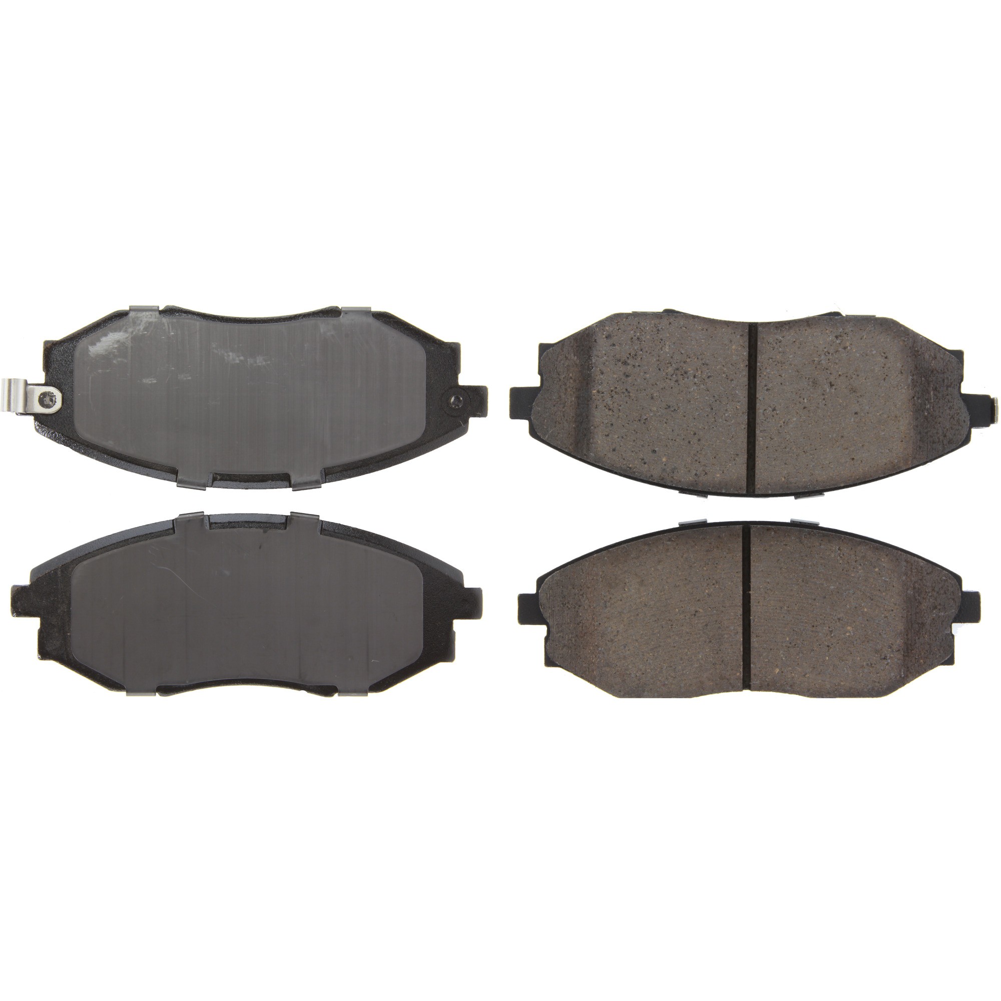Posi Quiet Ceramic Brake Pads with Shims and Hardware