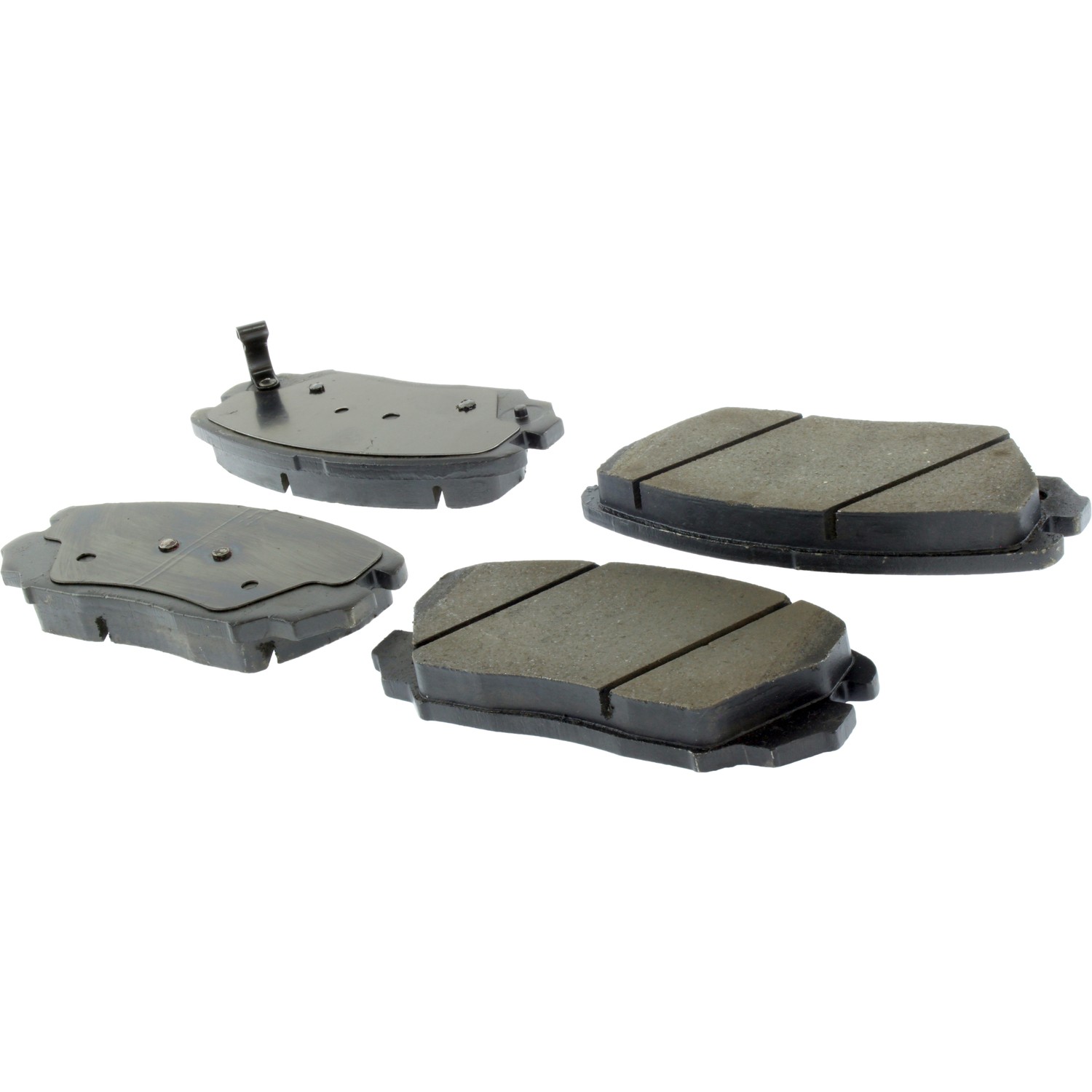Posi Quiet Ceramic Brake Pads with Shims and Hardware