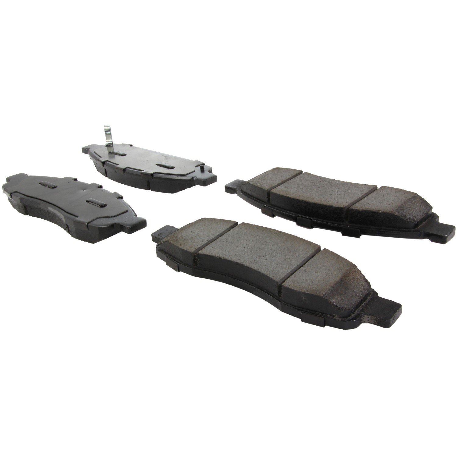 Posi Quiet Ceramic Brake Pads with Shims and Hardware