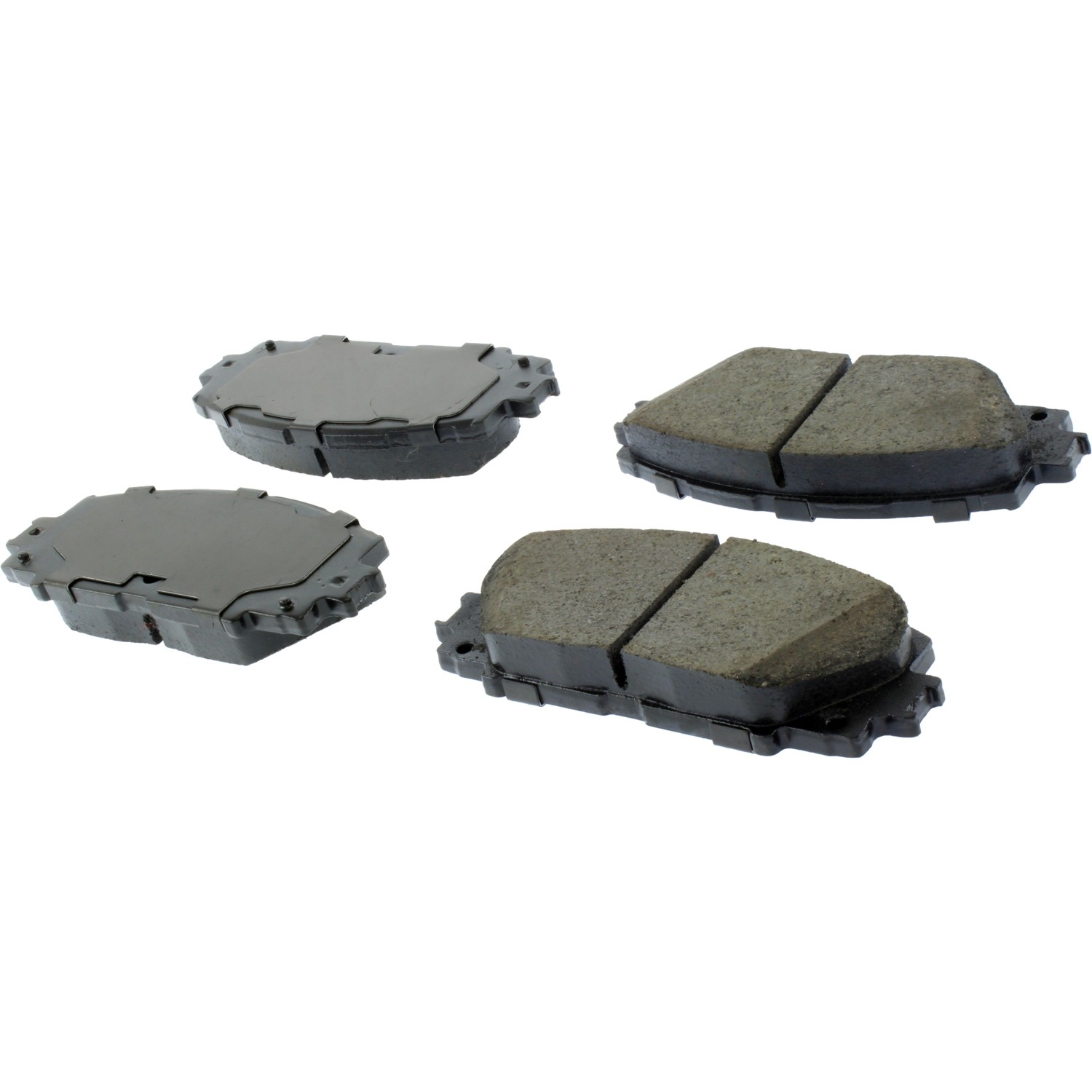 Posi Quiet Ceramic Brake Pads with Shims and Hardware