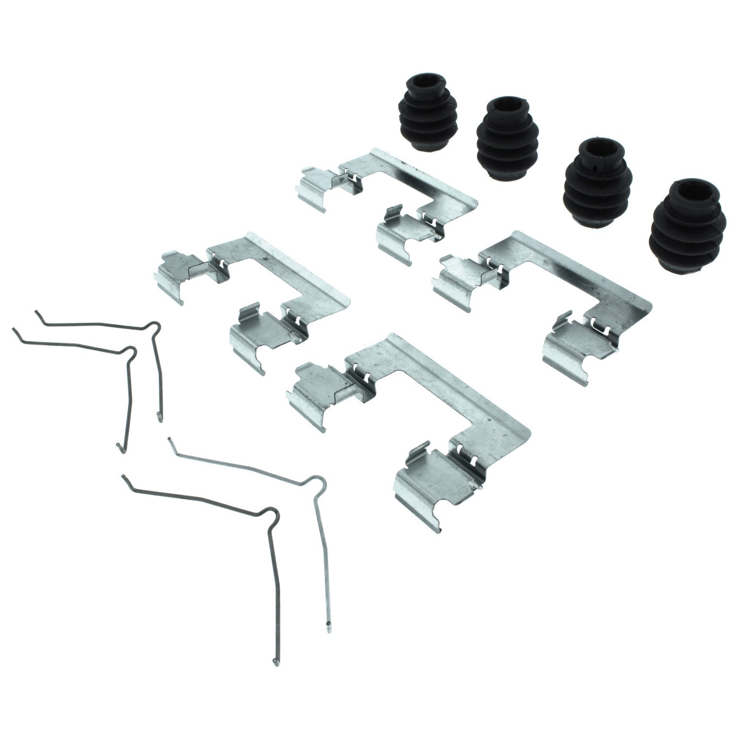 Posi Quiet Ceramic Brake Pads with Shims and Hardware